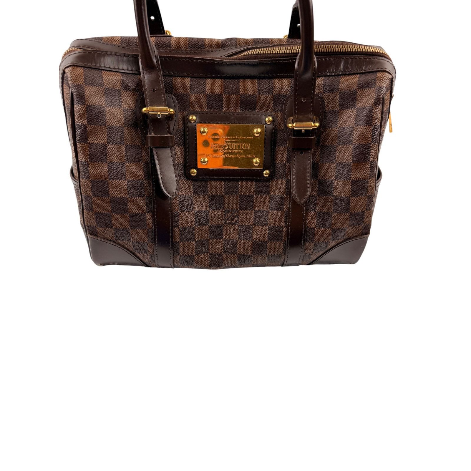 Louis Vuitton Louis Vuitton Damier Ebene Canvas Berkeley Bag Size ONE SIZE - 20 Thumbnail