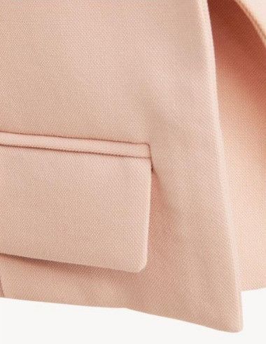 Chloe o1loc1c10226 Cropped Jacket in Clay Pink Size XS / US 0-2 / IT 36-38 - 2 Thumbnail