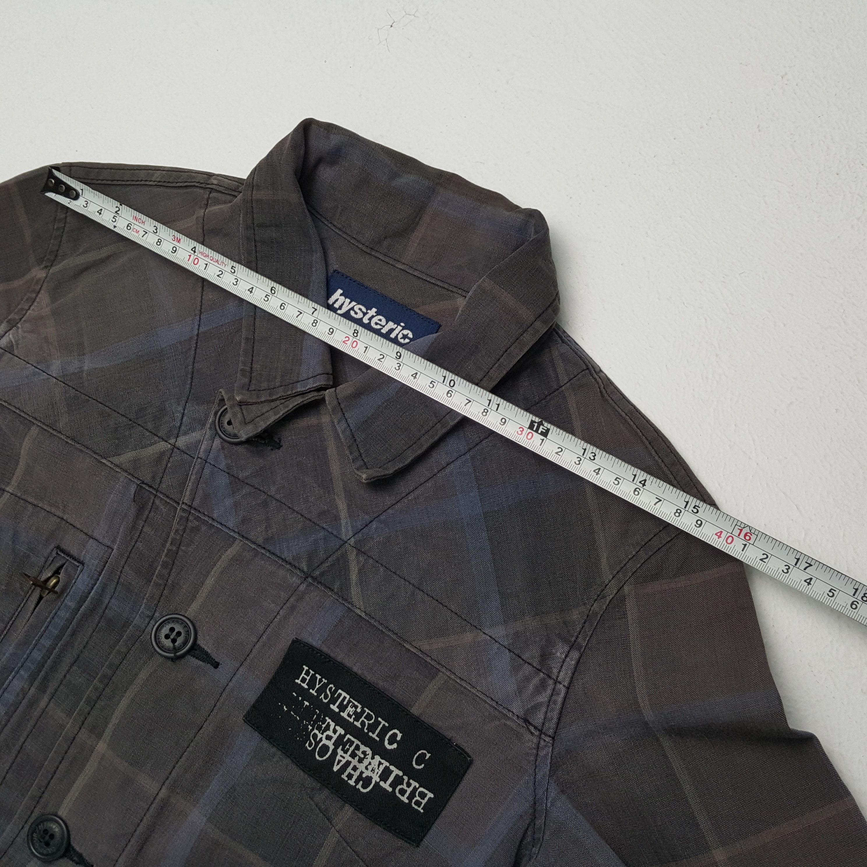 Hysteric Glamour × Japanese Brand × Vintage HYSTERIC GLAMOUR Nice Pocket Fashion Style Custom Art Jacket Size XS / US 0-2 / IT 36-38 - 5 Thumbnail