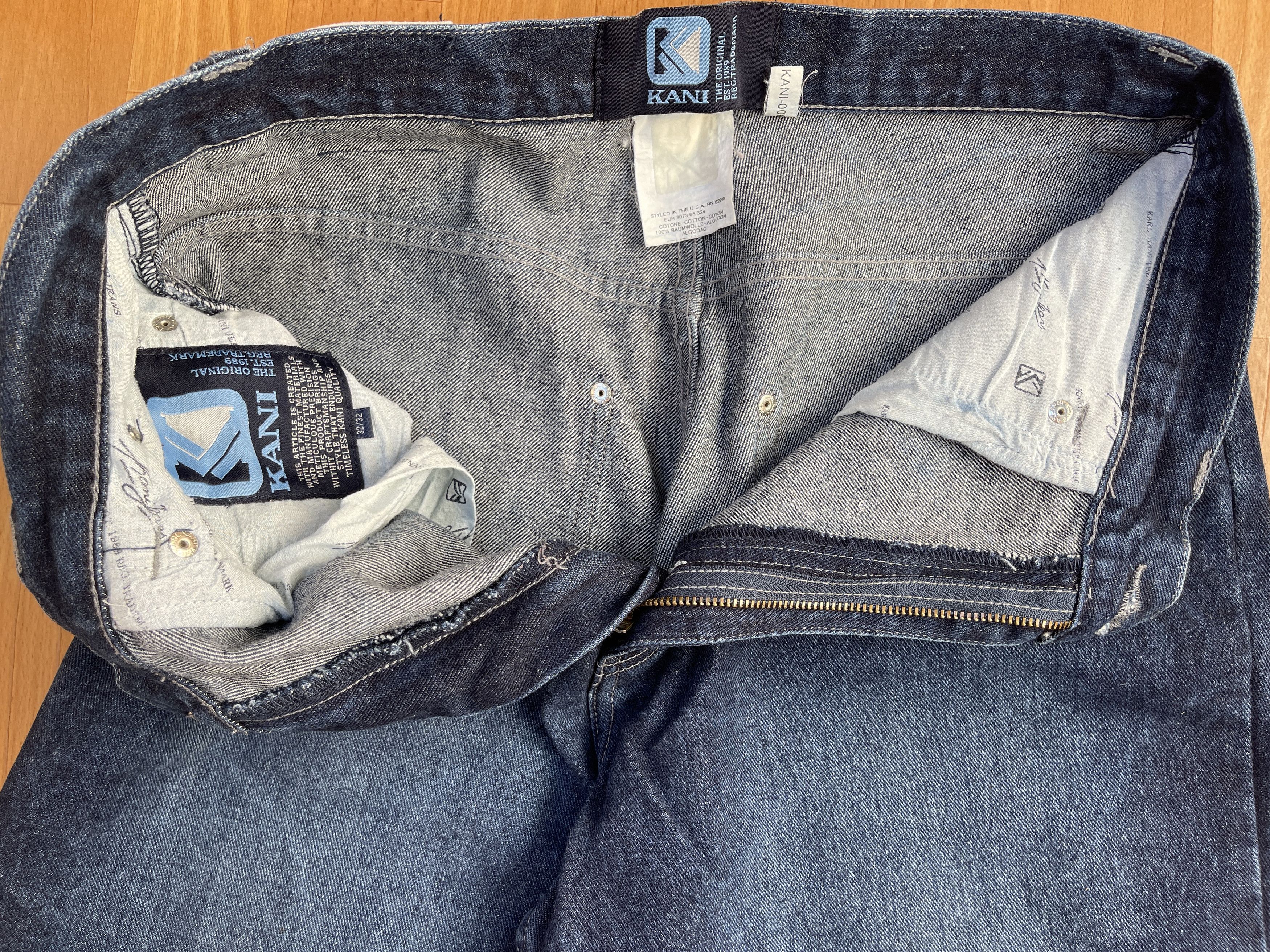Karl Kani KARL KANI jeans, baggy, vintage Kani jeans, 90s hip hop W 32 Size US 32 / EU 48 - 15 Thumbnail