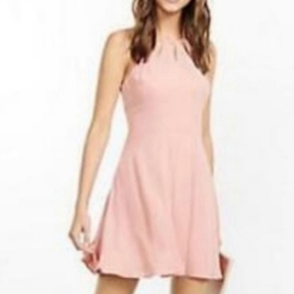 Express Express fuchsia side cut outs mini dress size small | Grailed