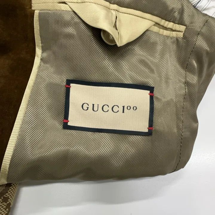 Gucci Gucci Gucci Brown GG Canvas Oversized Jacket -2506 Size US XXL / EU 58 / 5 - 1 Thumbnail