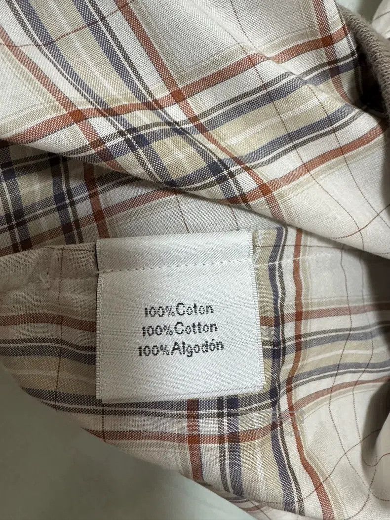Hermes Hermes Jacket shirt, sun-protective clothing, plaid patter Size US XXS / EU 40 - 8 Thumbnail