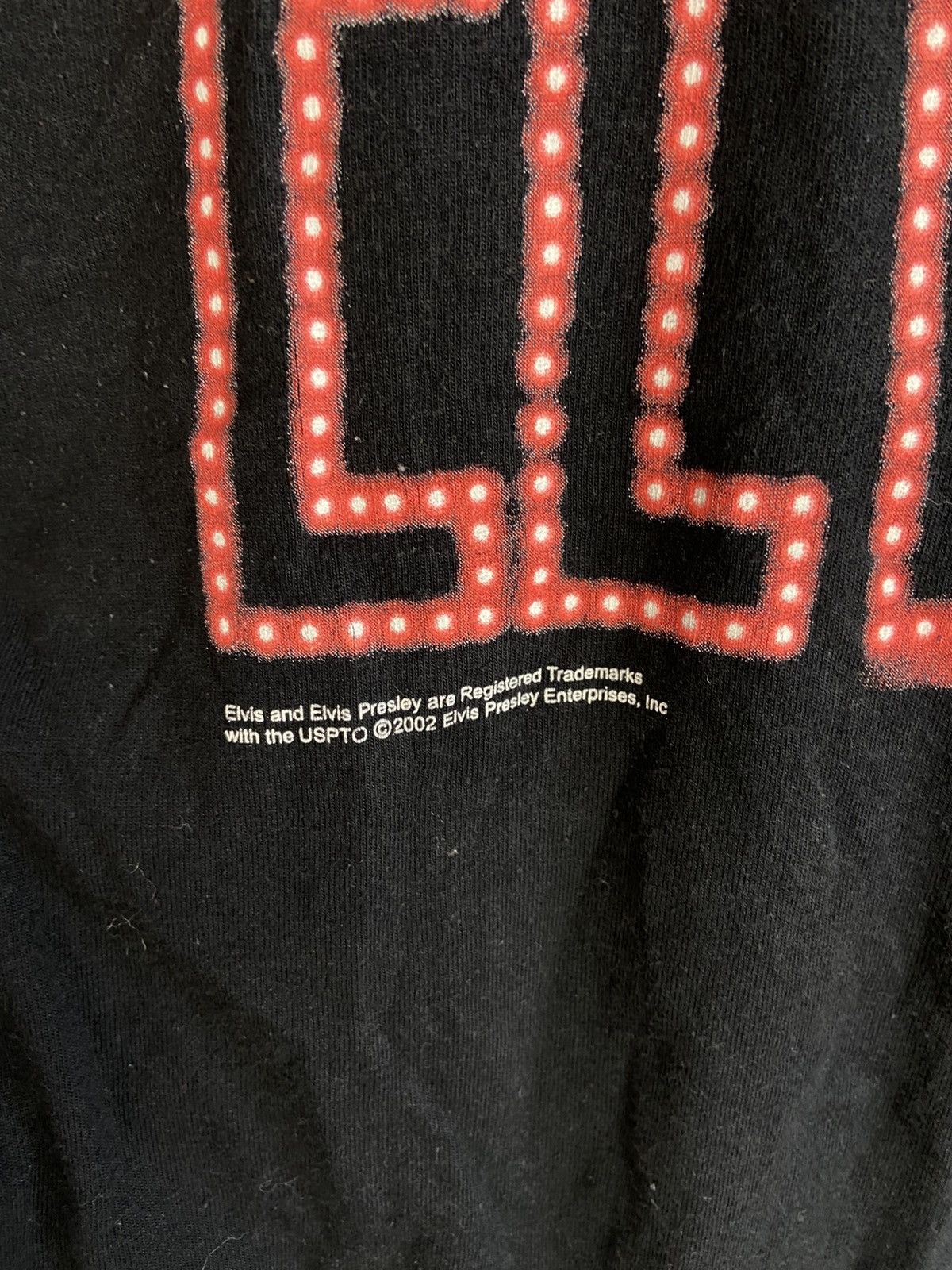 Fruit Of The Loom Vintage Rare Elvis Presley 2002 Y2K AvantGarde Merch T-Shirt Size US L / EU 52-54 / 3 - 5 Thumbnail