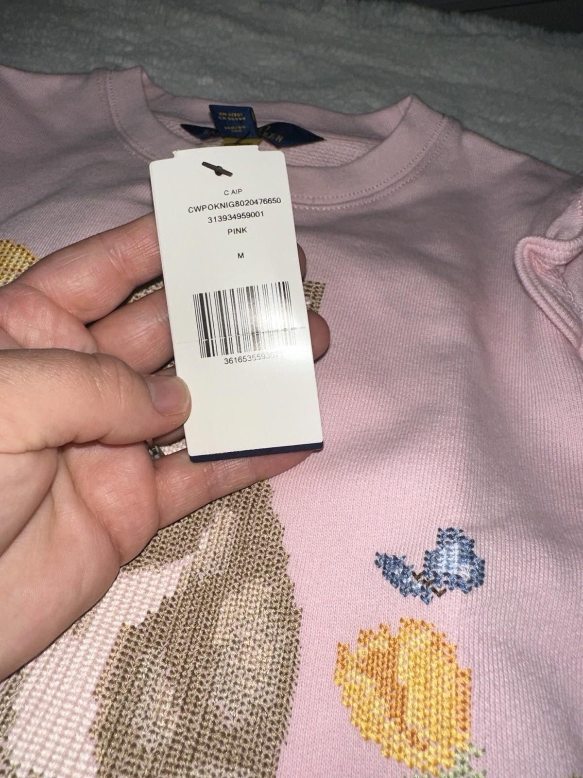Lauren Ralph Lauren Ralph Lauren Cotton Kids Jumper Embroided Design Size ONE SIZE - 7 Thumbnail