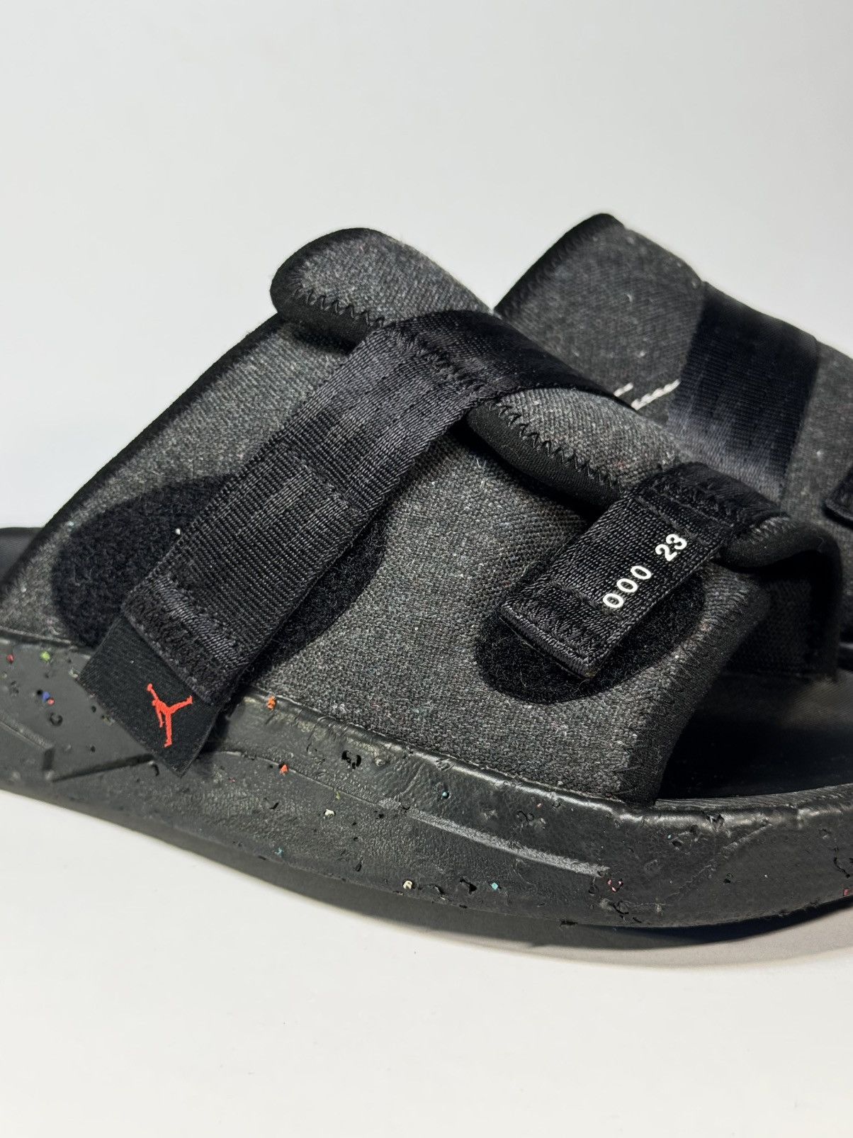 Jordan Brand Air Jordan Crater Slides Black Sz 8 Flip Flops Drill Size US 7 / EU 40 - 3 Thumbnail