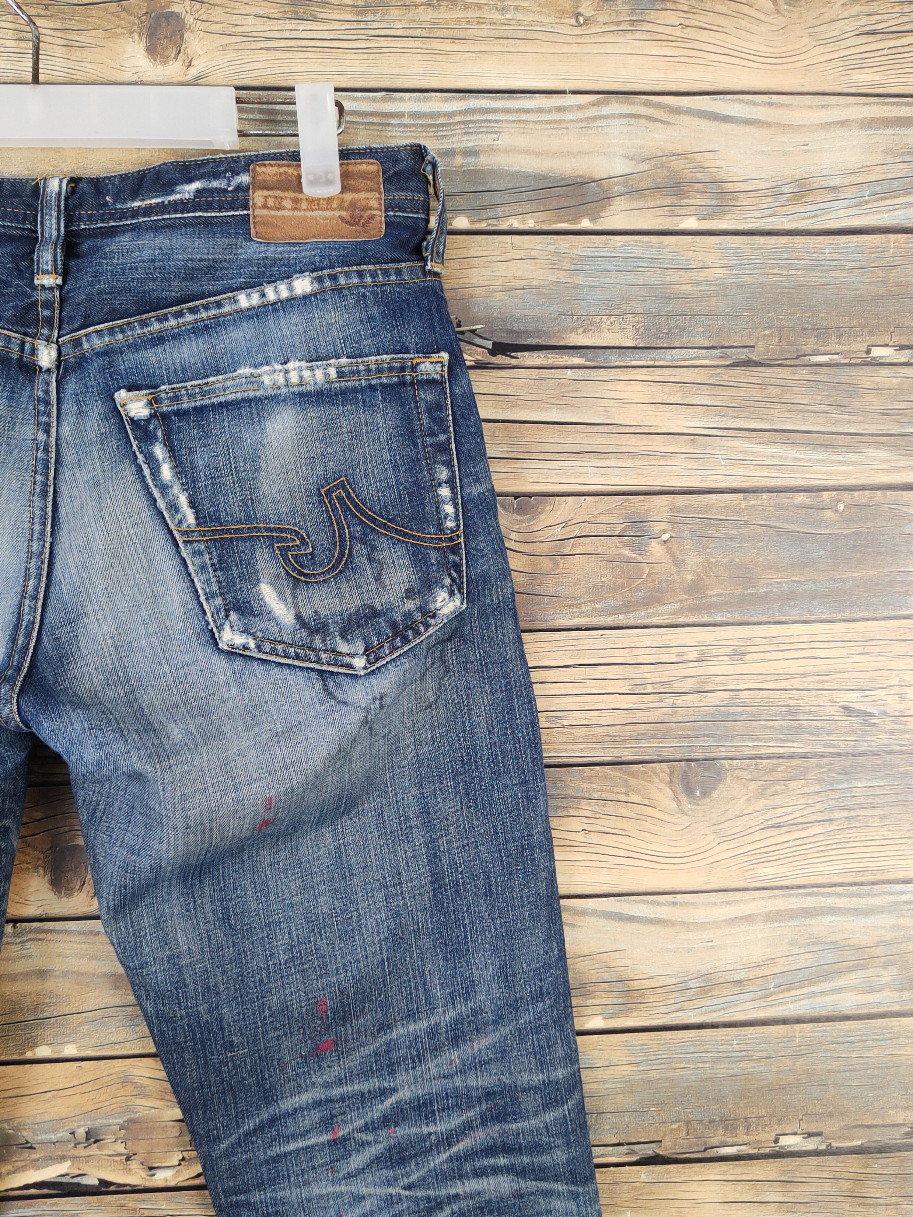AG Adriano Goldschmied AG Adriano Goldschmied Distressed Ripped denim Jeans #W1591 Size US 29 - 11 Thumbnail