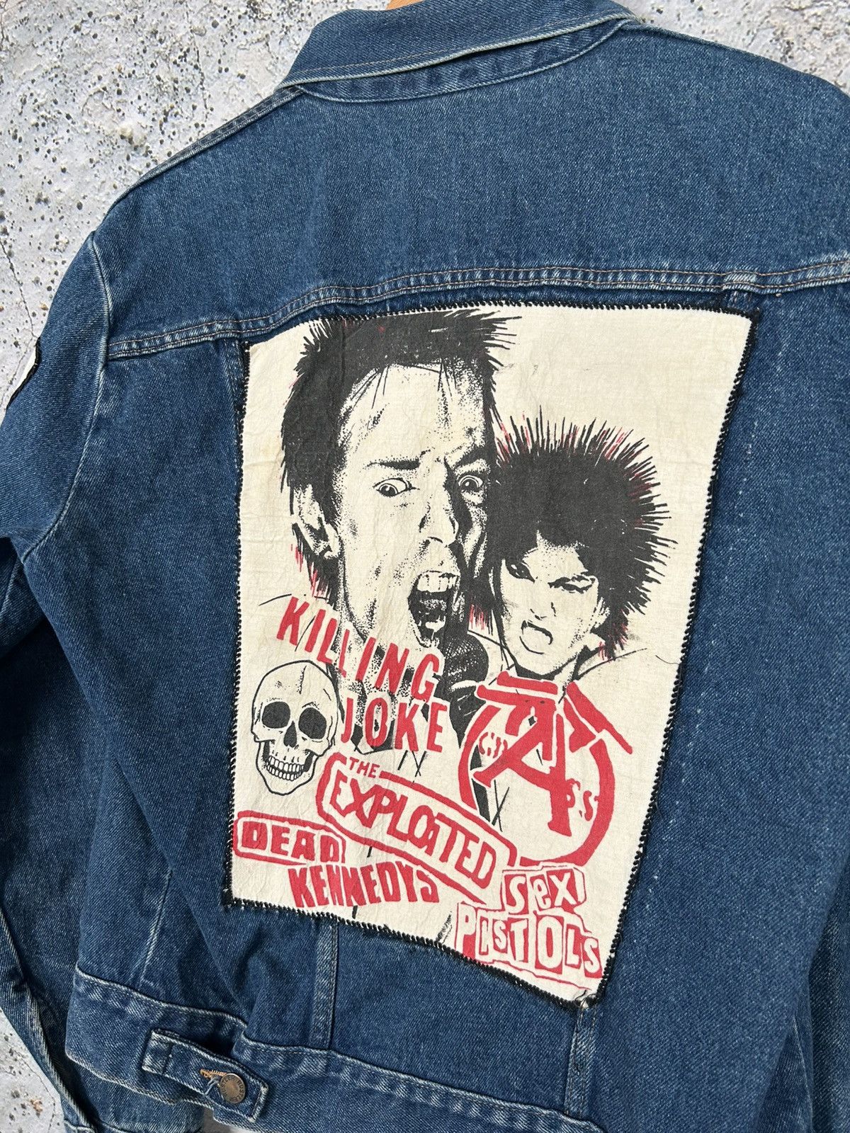 Band Tees Vintage 90s Punk Rock Denim Jacket Jeans Avantgarde Metal Size US M / EU 48-50 / 2 - 6 Thumbnail