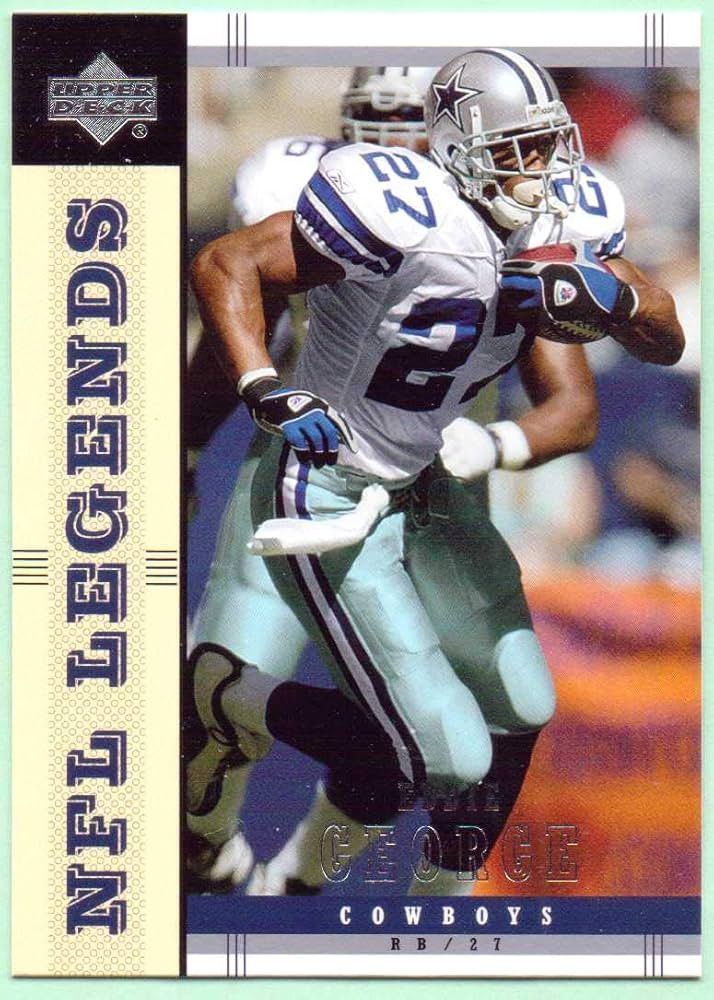 Authentic Dallas Cowboys Eddie George Reebok NFL Jersey
