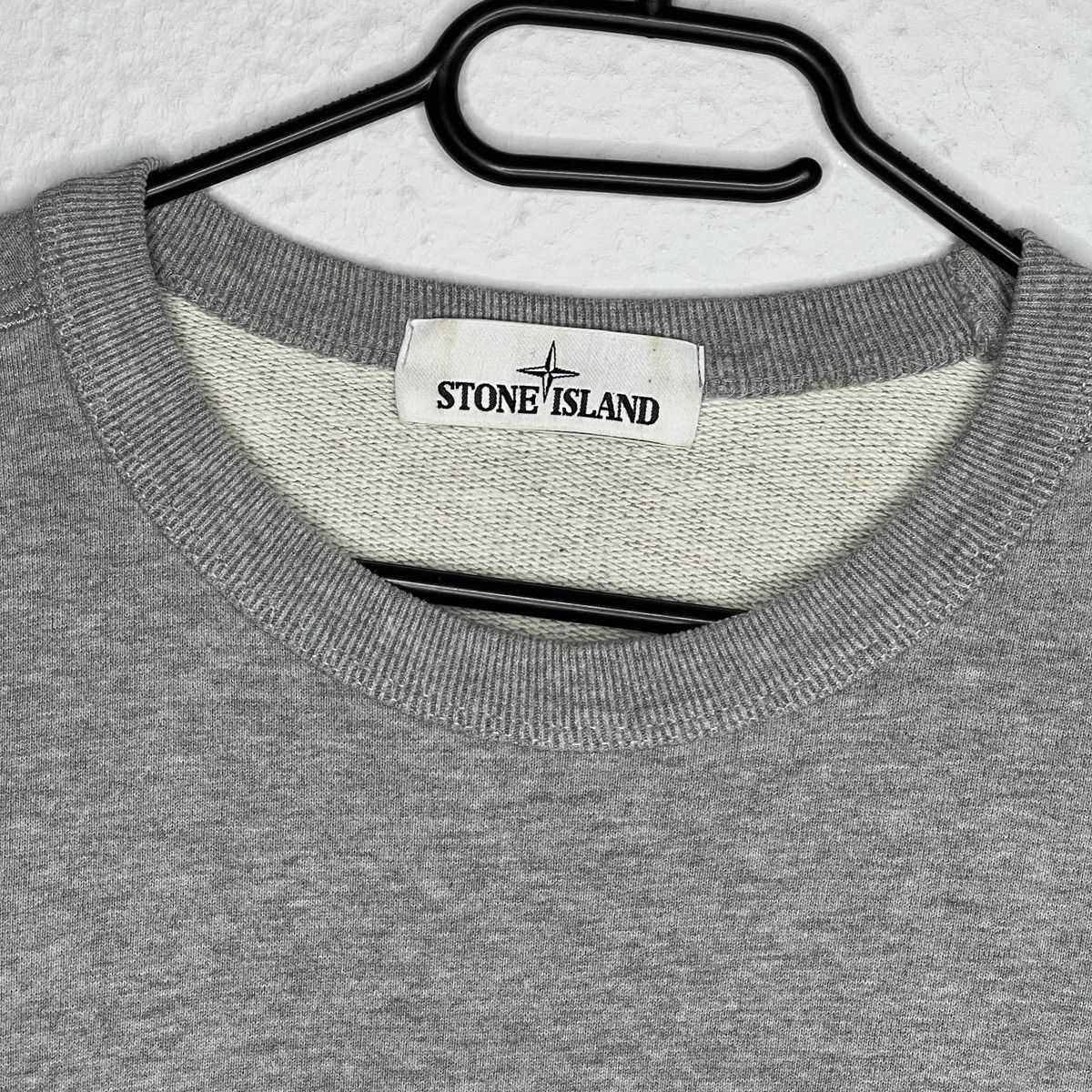 Stone Island Stone Island Crewneck Sweatshirt Grey Sweat Badge Patch Logo Size US S / EU 44-46 / 1 - 4 Thumbnail