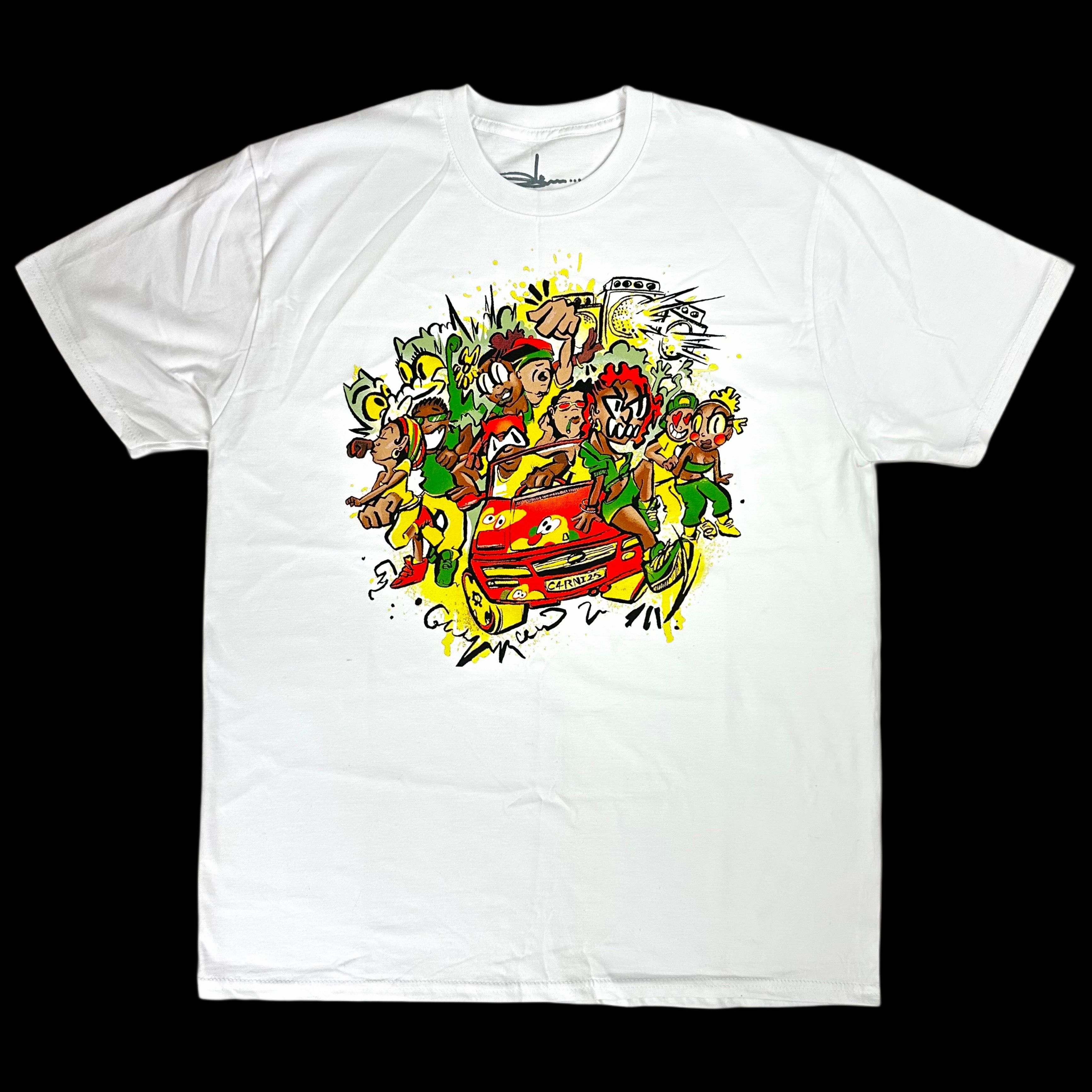 Other 2025 olaulo slawn carni tee cartoon art yachty corteiz Size US L / EU 52-54 / 3 - 1 Thumbnail