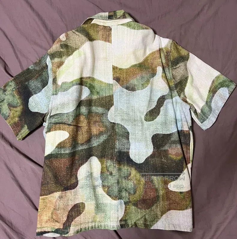 Our Legacy Our Legacy Camouflage Print Short-Sleeve Shirt - Psychedel Size US M / EU 48-50 / 2 - 2 Thumbnail