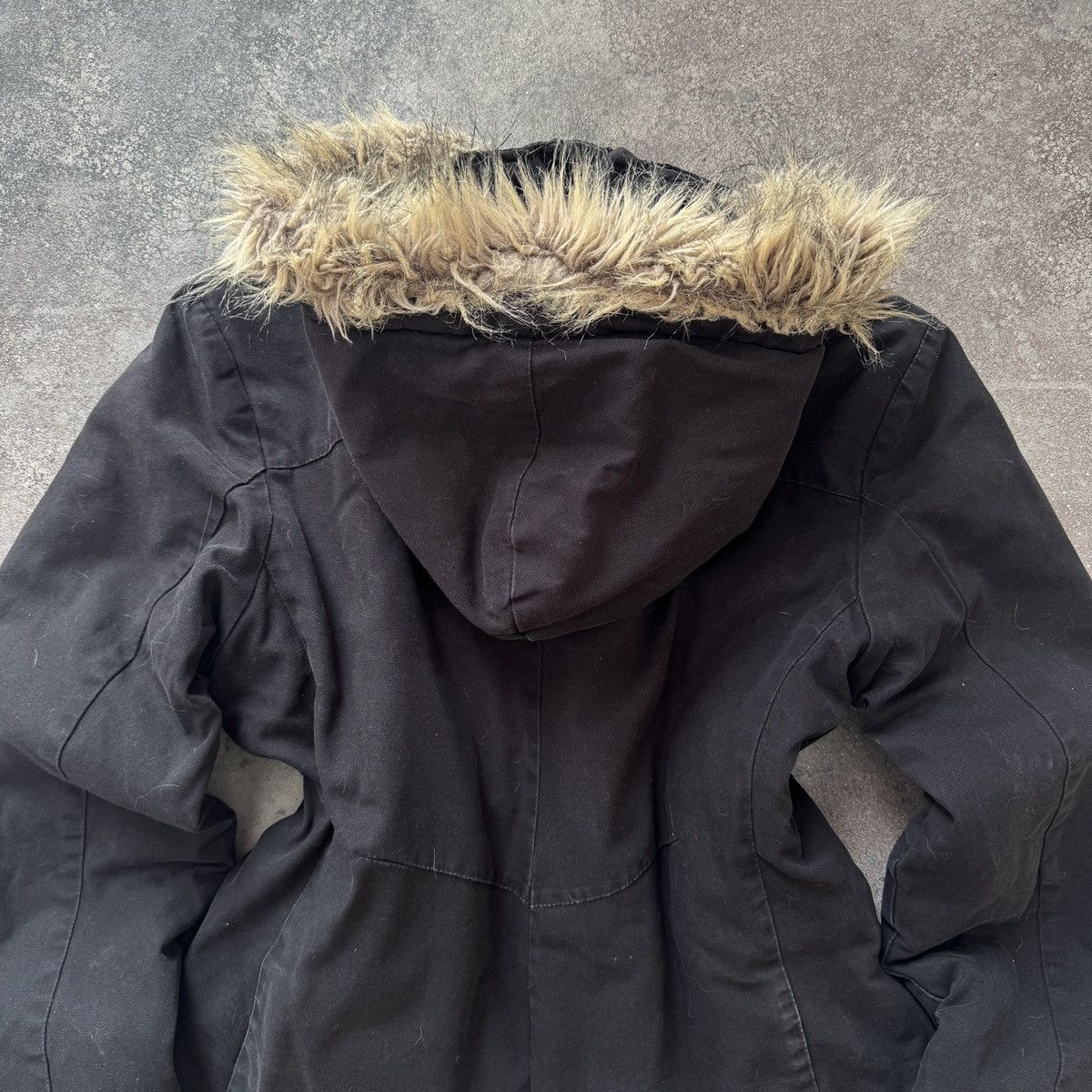 Bench Bench Y2K Vintage Gorpcore Faux Fur Winter Bomber Jacket Size L / US 10 / IT 46 - 9 Thumbnail