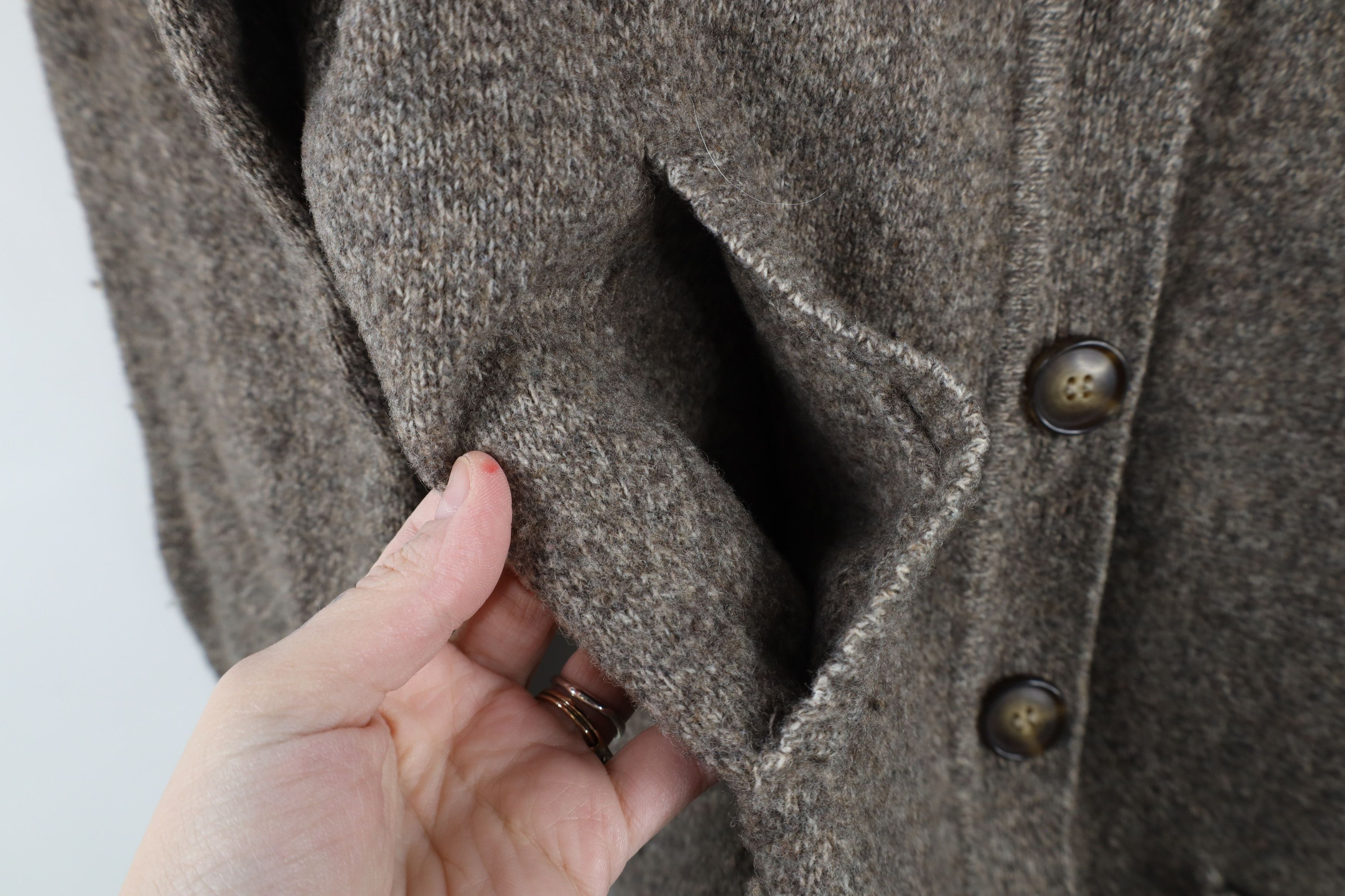 Pendleton × Vintage Vintage Pendleton Full Button Hooded Cardigan Sweater Size M / US 6-8 / IT 42-44 - 4 Thumbnail