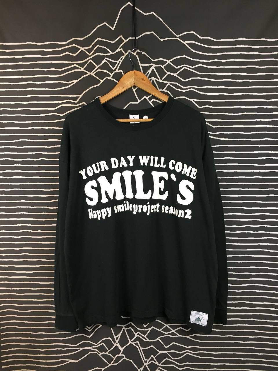 Japanese Brand SMILE’S Happy Smile Project Oversized Long Sleeve Tee Size US M / EU 48-50 / 2 - 4 Thumbnail