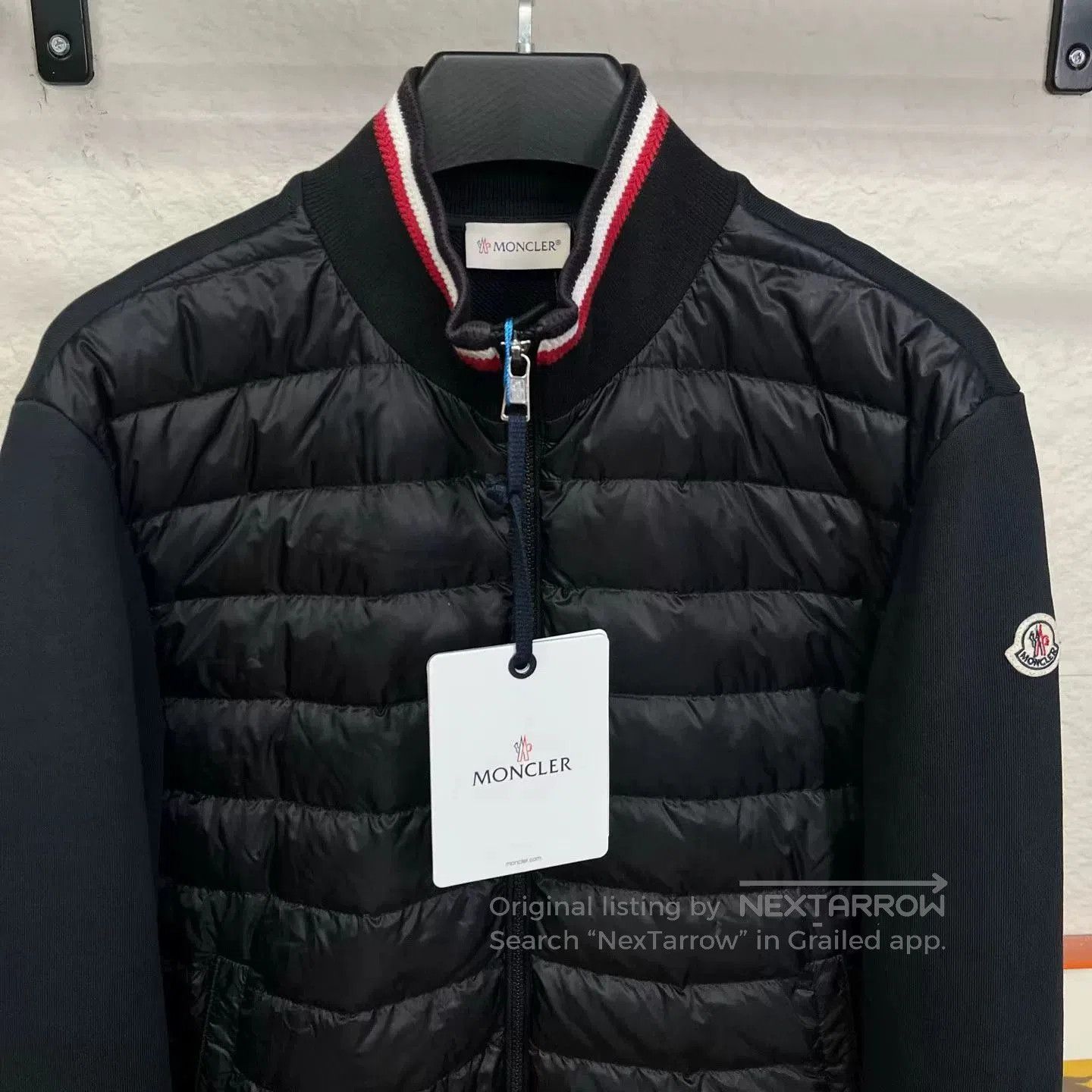 Moncler moncler knitted down jacket black size large. Size US L / EU 52-54 / 3 - 3 Thumbnail