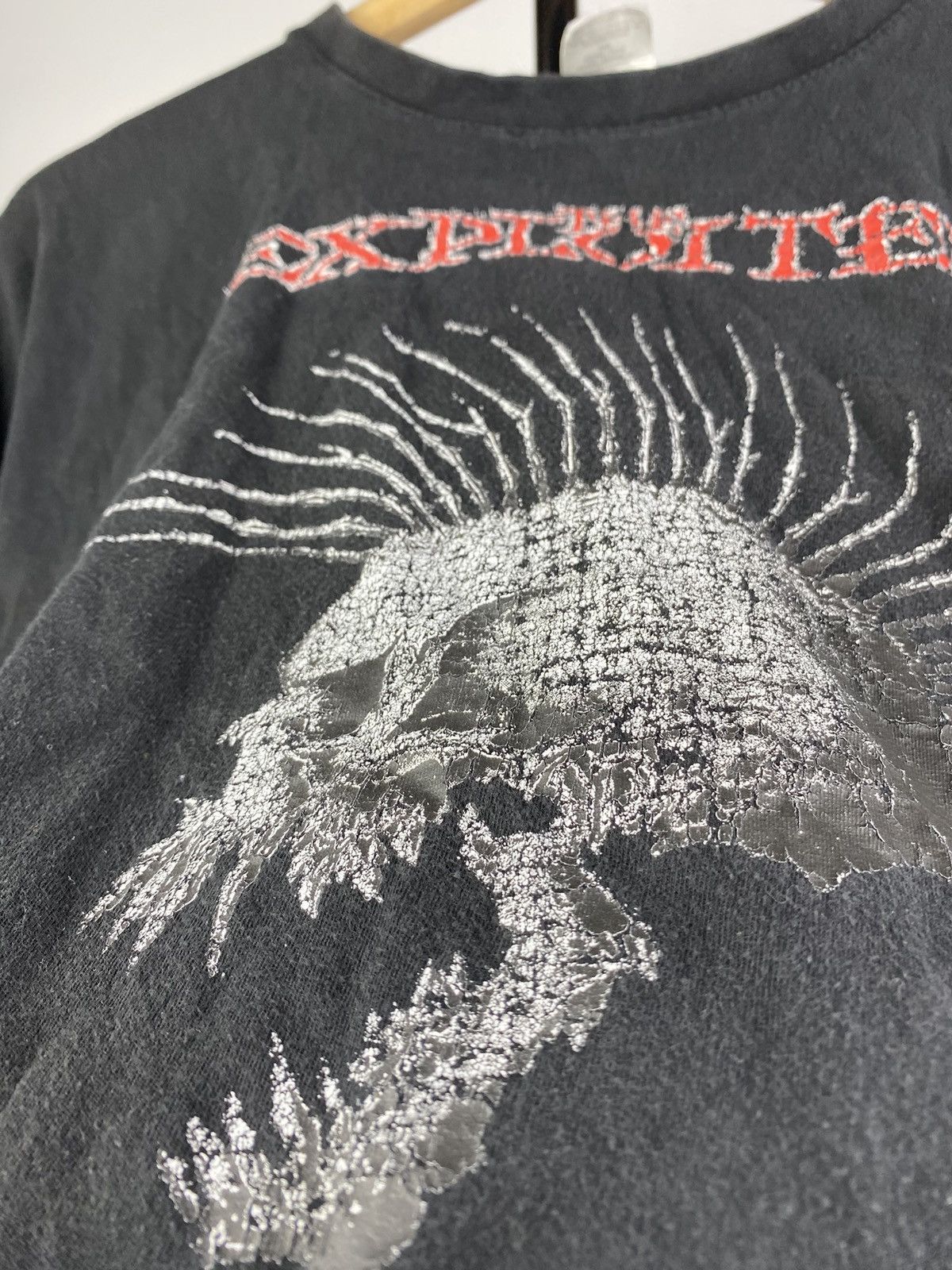Band Tees × Vintage 00s VNTG The Exploited Beat The Bastards Rock Metal Shirt Size US XXL / EU 58 / 5 - 4 Thumbnail