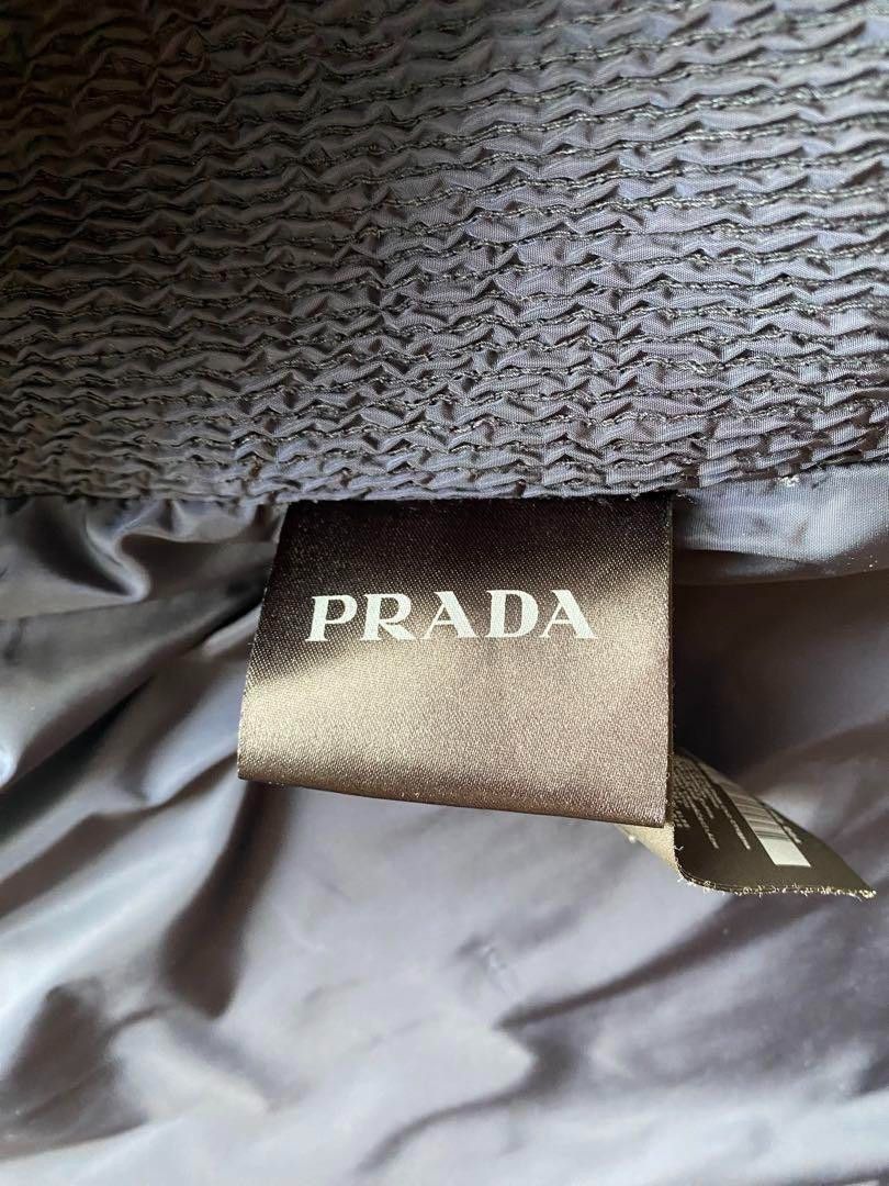 Prada Prada Sport - M Nylon Leather Jacket Navy Red Light Size US M / EU 48-50 / 2 - 8 Thumbnail