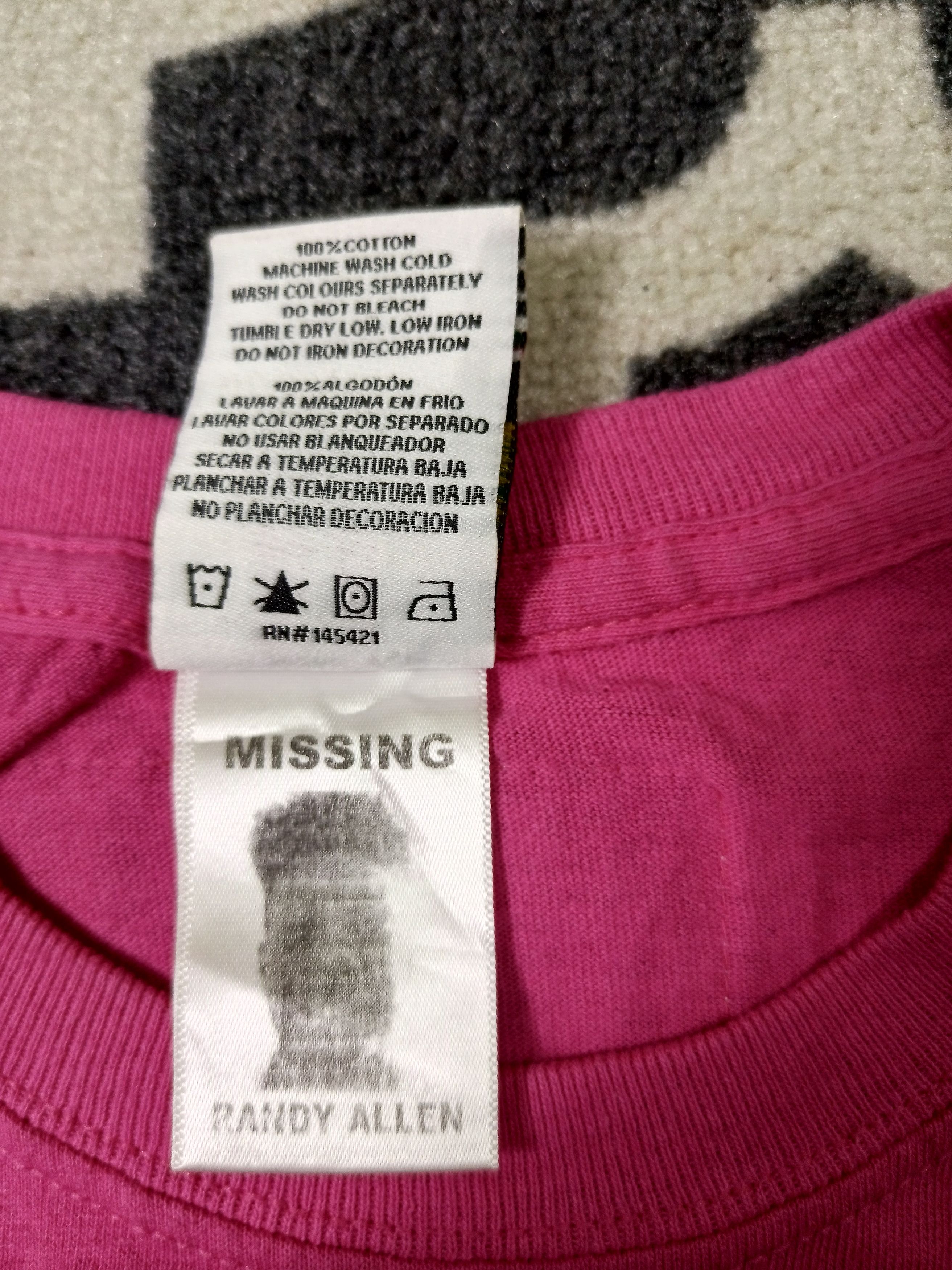 Cross Colours × Rap Tees × Vintage TLC Hip-Hop Group Missing Randy Allen Cross Colours Tags Size S / US 4 / IT 40 - 6 Thumbnail