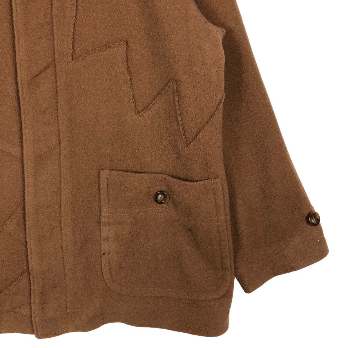 Issey Miyake 🔥Vintage Wool Chore Jacket Hoodie Issey Miyake Hai Sporting Size US M / EU 48-50 / 2 - 4 Thumbnail