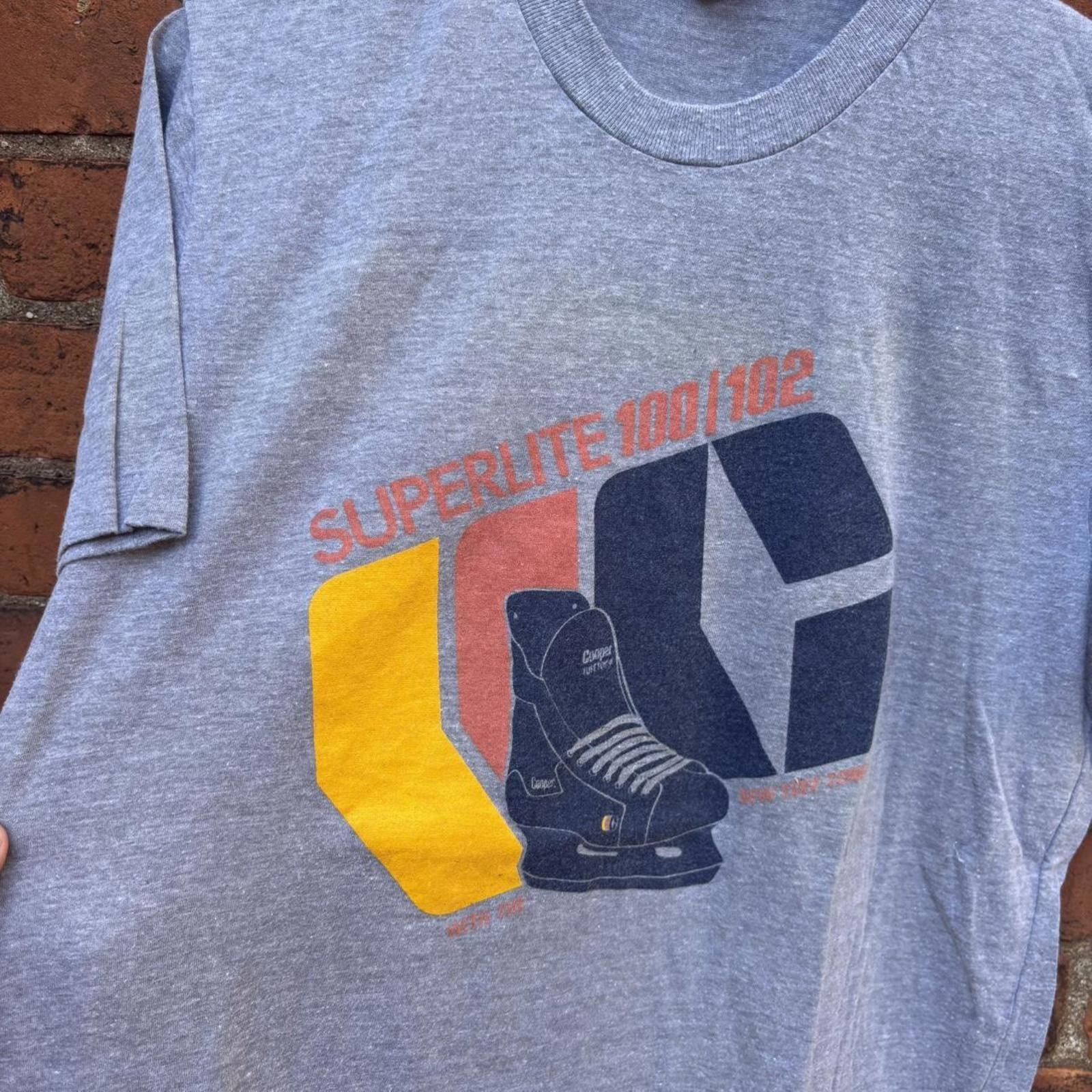 Other vintage copper superlite t shirt hockey skates rare 80s L/XL Size US XL / EU 56 / 4 - 3 Thumbnail