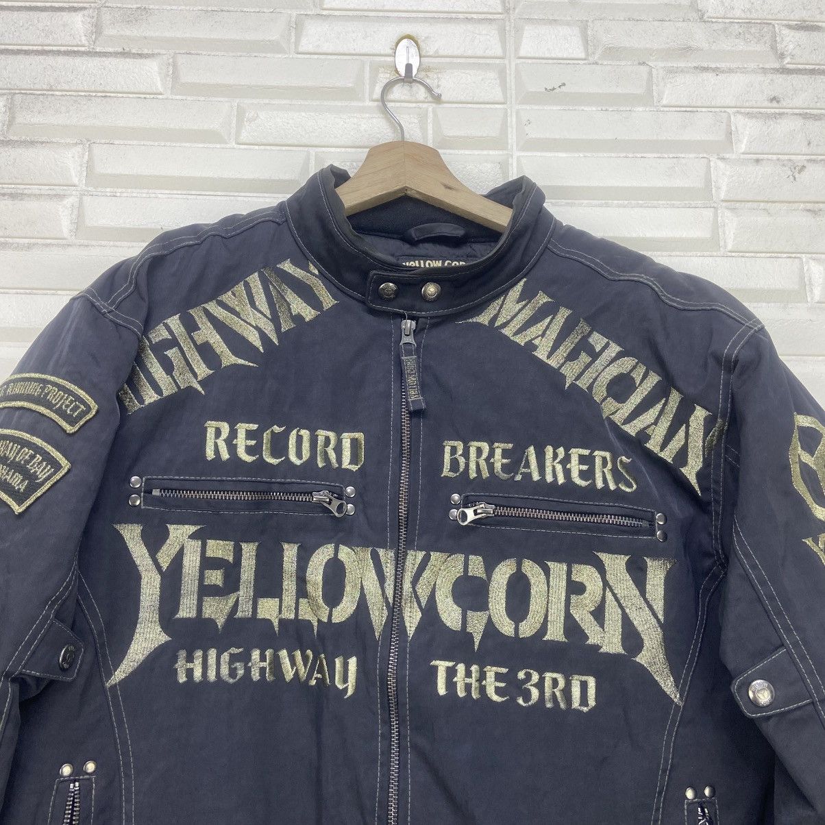 YELLOW CORN Yellow Corn Racing Black Running Project Ride Biker Jacket Size US M / EU 48-50 / 2 - 4 Thumbnail