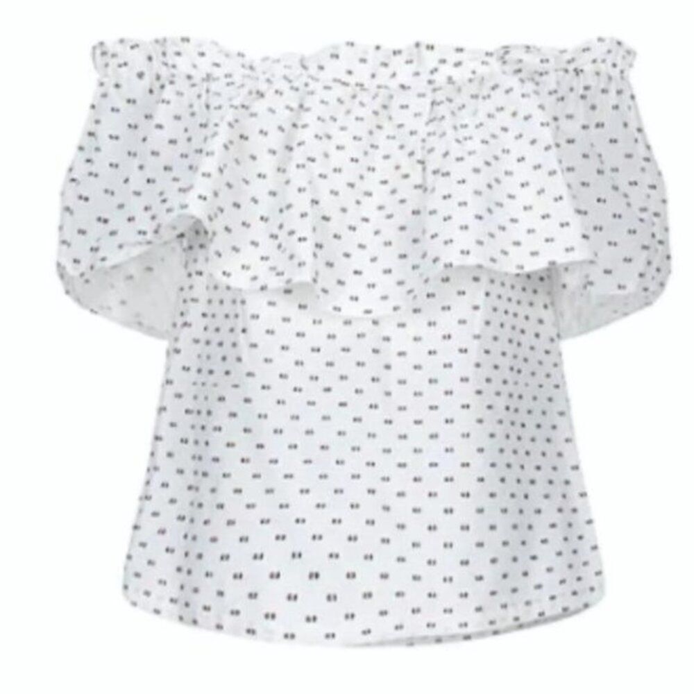 Baum und Pferdgarten Baum und Pferdgarten white ruffled blouse white size 10 Size L / US 10 / IT 46 - 2 Thumbnail