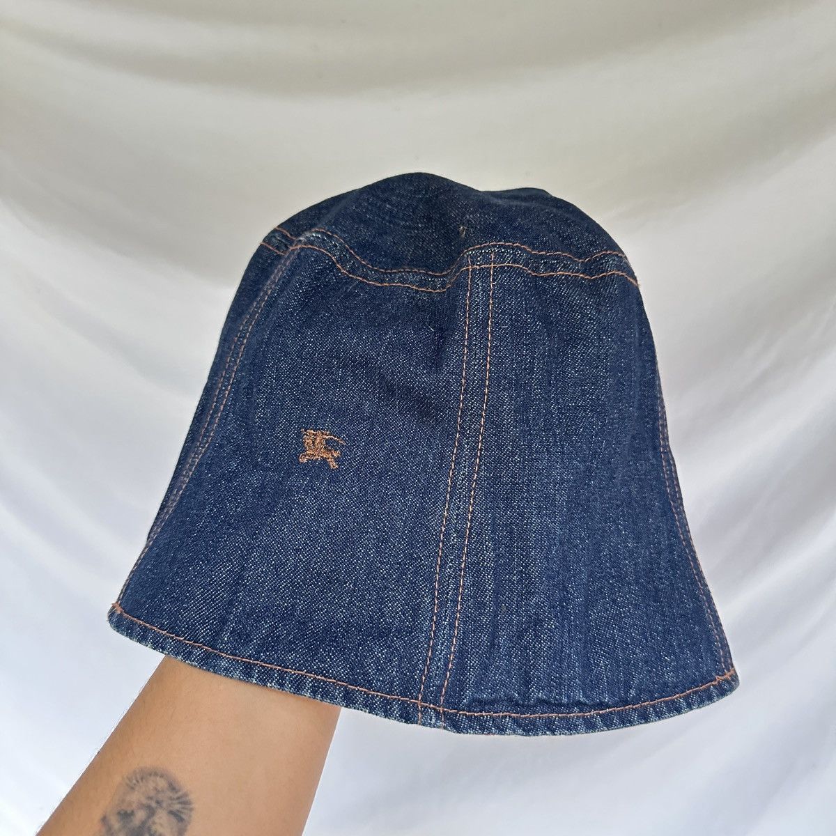 Burberry Burberry Denim Hats Size ONE SIZE - 1 Thumbnail