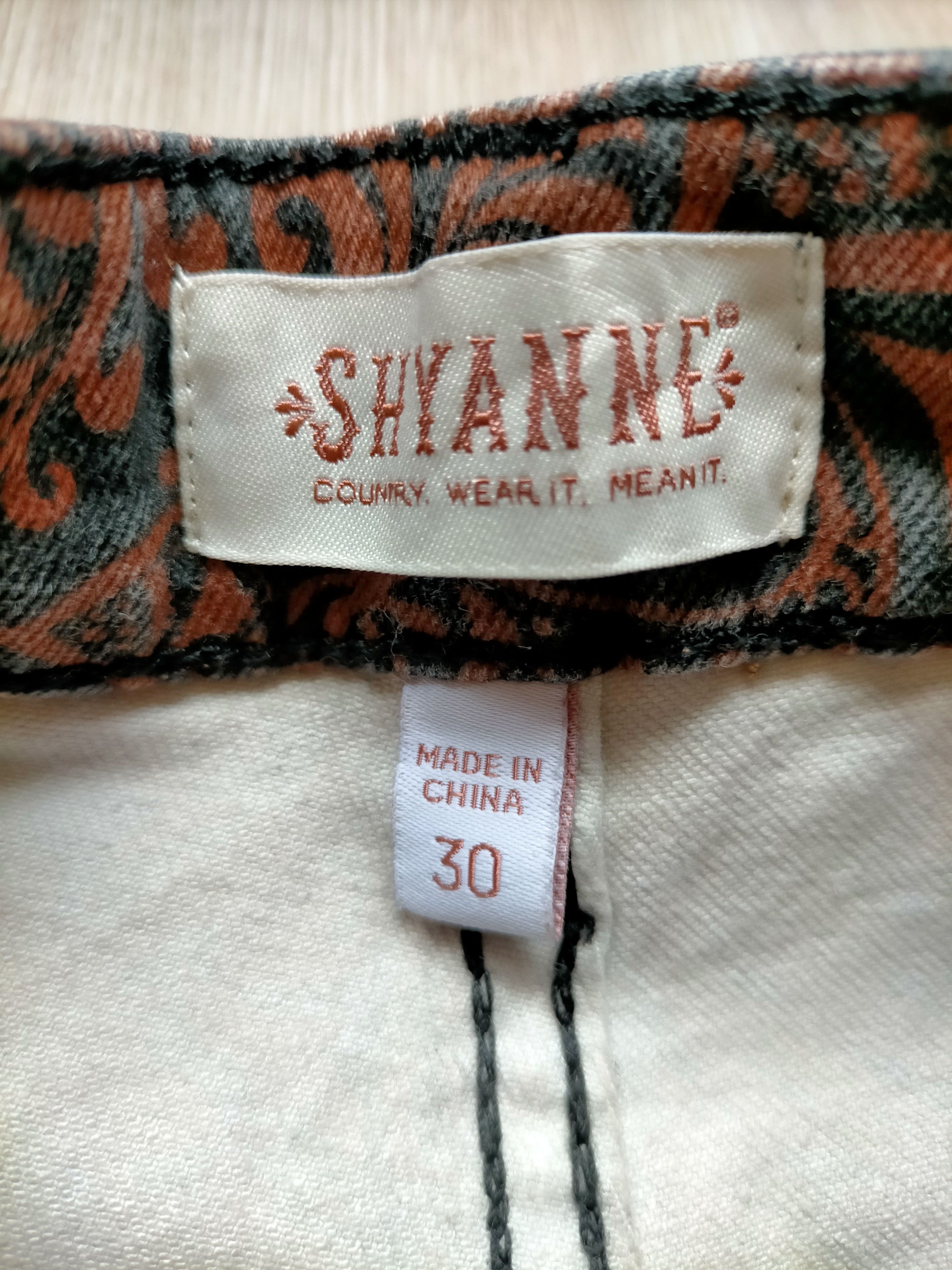 If Six Was Nine Flare Jeans Shyanne Paisley Boot cut denim Size US 28 / EU 44 - 15 Thumbnail
