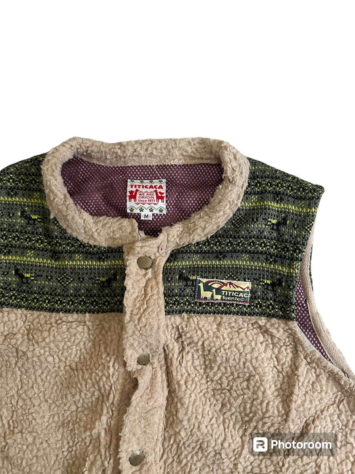 Japanese Brand × Vintage titicaca vest vintage Size US M / EU 48-50 / 2 - 2 Thumbnail