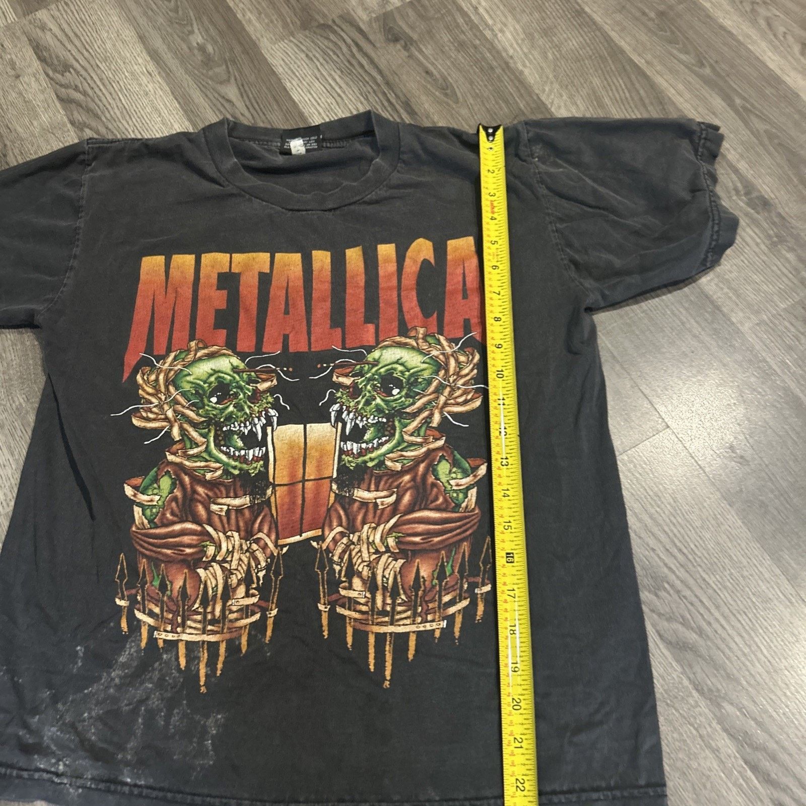 Metallica Vintage Heavy Metal Metallica Band Tshirt Size Mens Medium Size US M / EU 48-50 / 2 - 10 Thumbnail