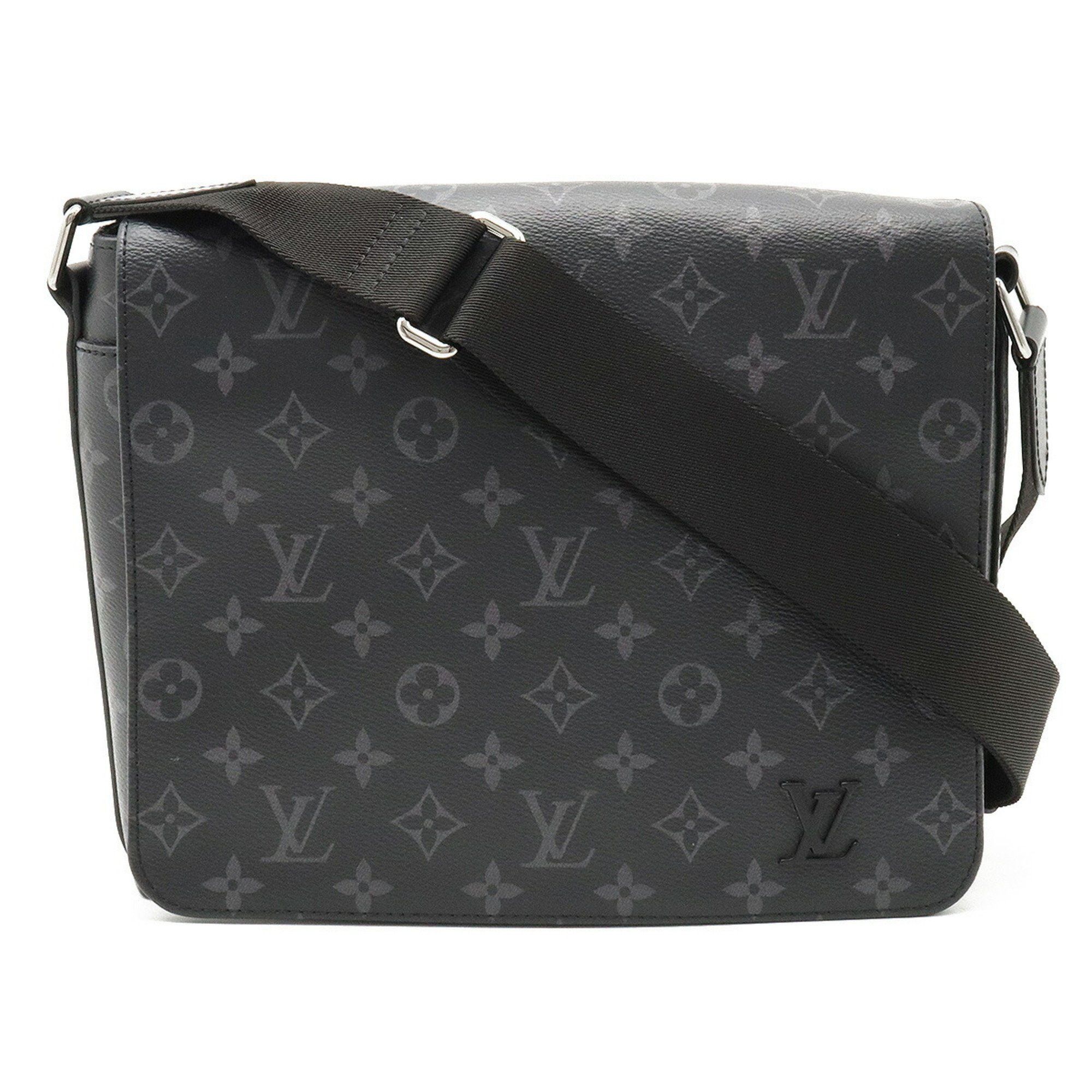 Louis Vuitton District PM NV2 Shoulder Bag Monogram Eclipse Black M45272