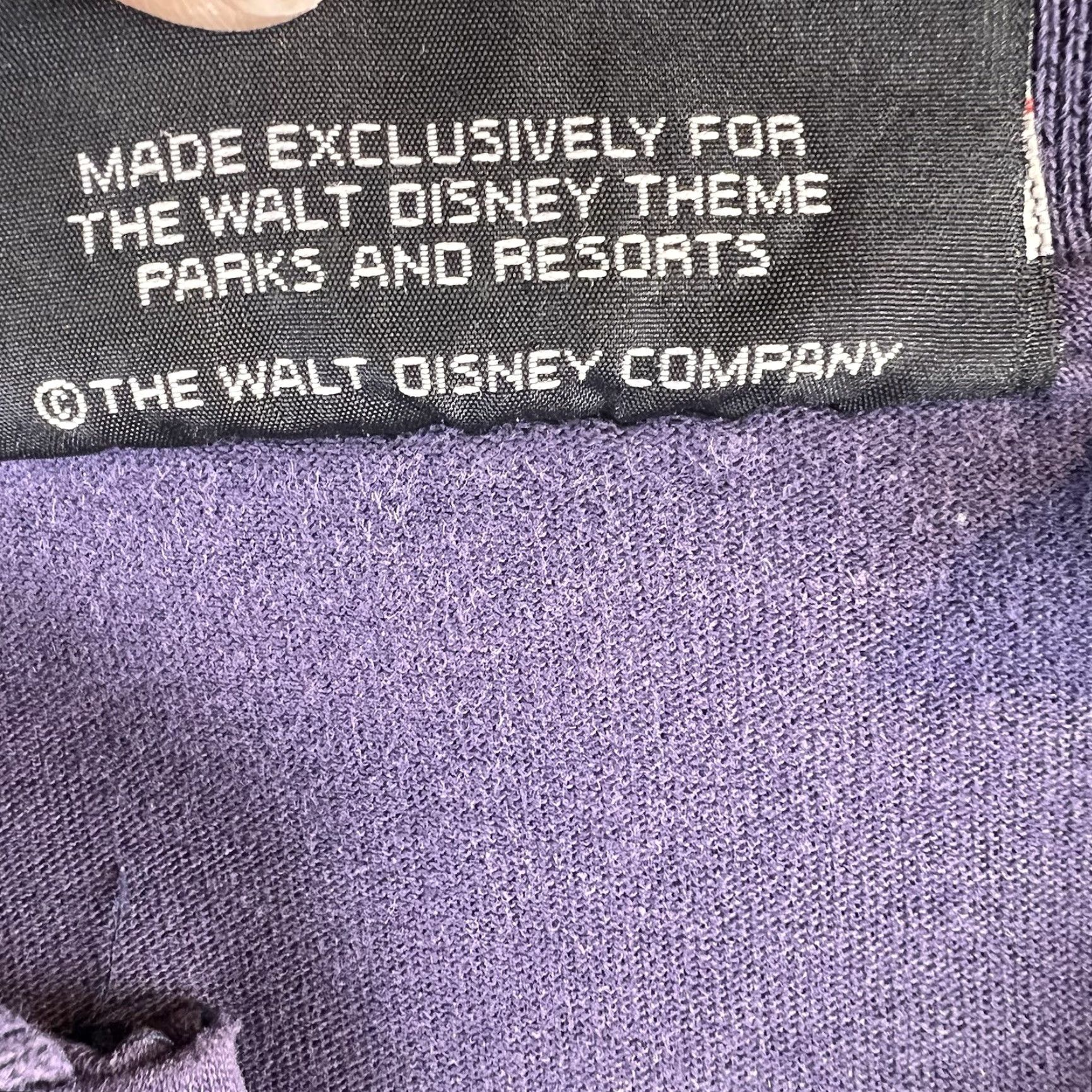Disney VINTAGE Disney Polo Shirt Mens XL Purple Mickey Logo 90s Golf Polo Shirt Disney Park Originals Size US XL / EU 56 / 4 - 3 Thumbnail