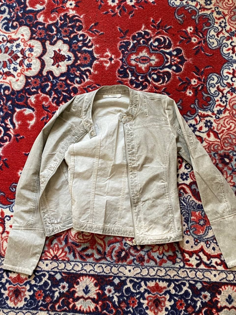 Vintage Vintage dirty grey tight jacket Size S / US 4 / IT 40 - 4 Thumbnail
