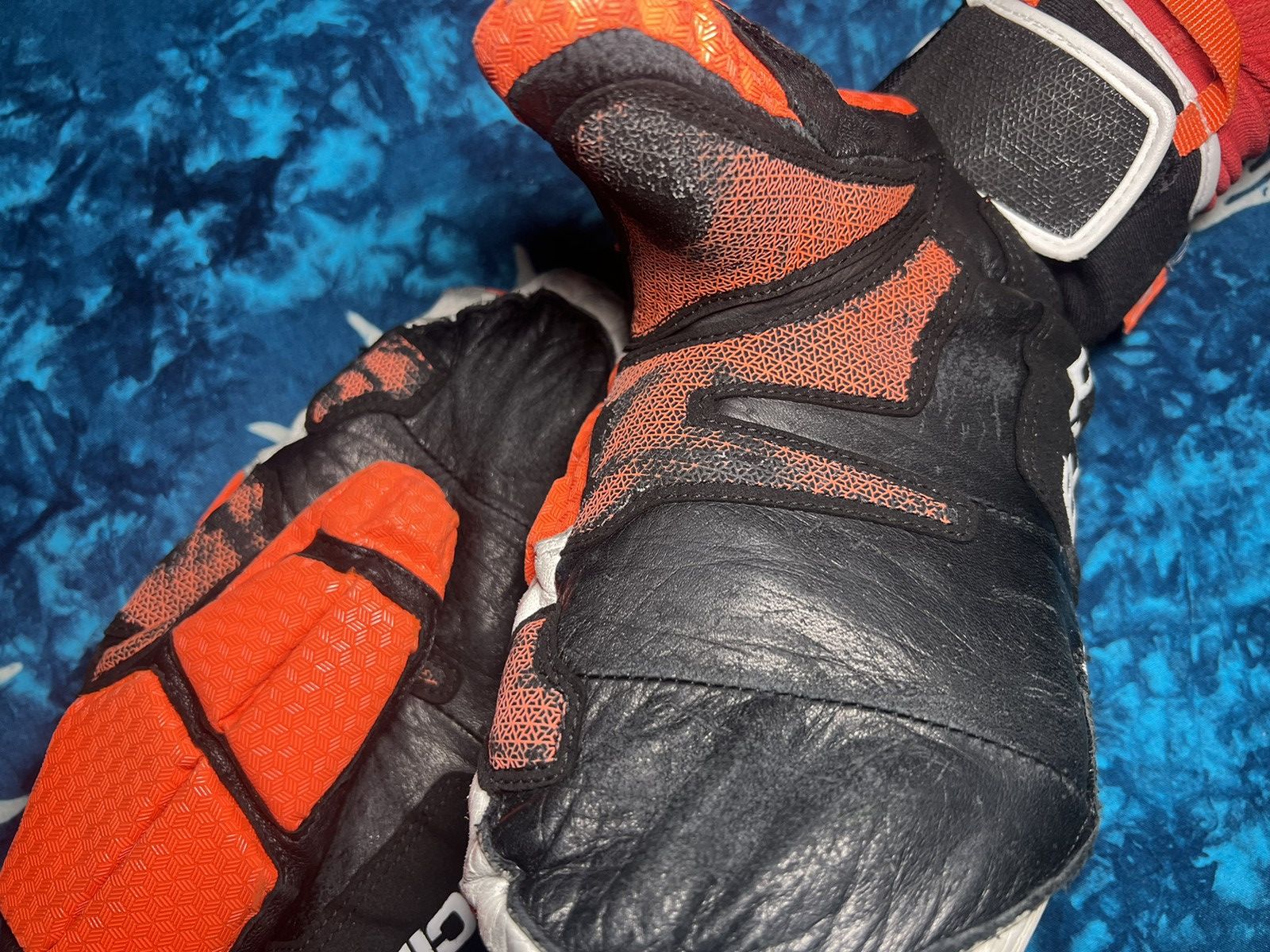 Japanese Brand REUSCH WORLDCUP WARRIOR Leather Ski Gloves Size ONE SIZE - 10 Thumbnail