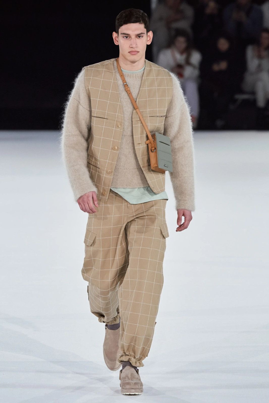 Jacquemus Khaki Le Carre Crossbody Bag Size ONE SIZE - 3 Thumbnail