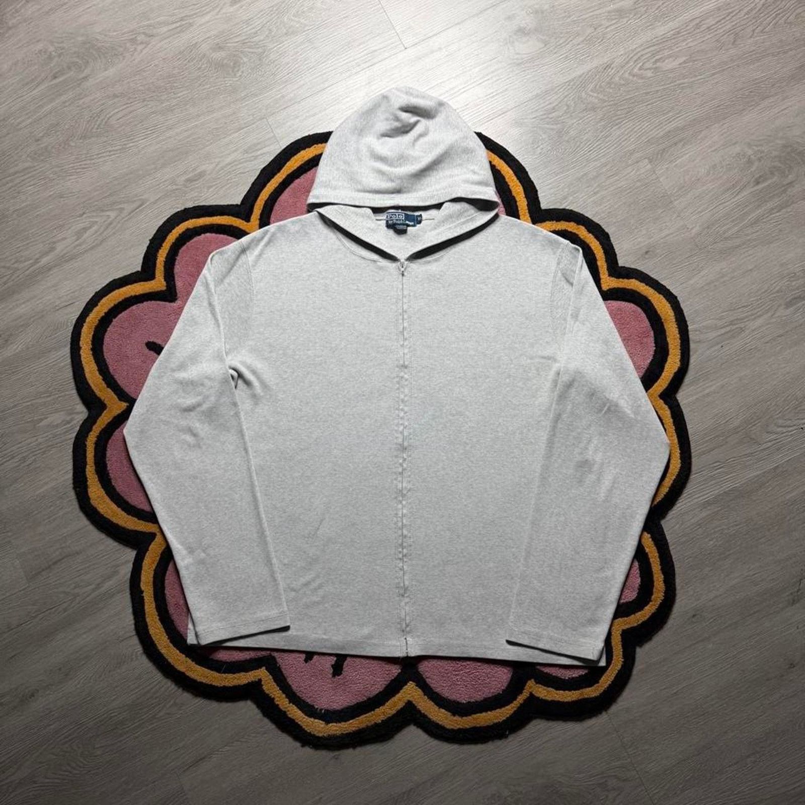 Streetwear × Stussy × Vintage Vintage Stussy 8 Ball Gray Hoodie 