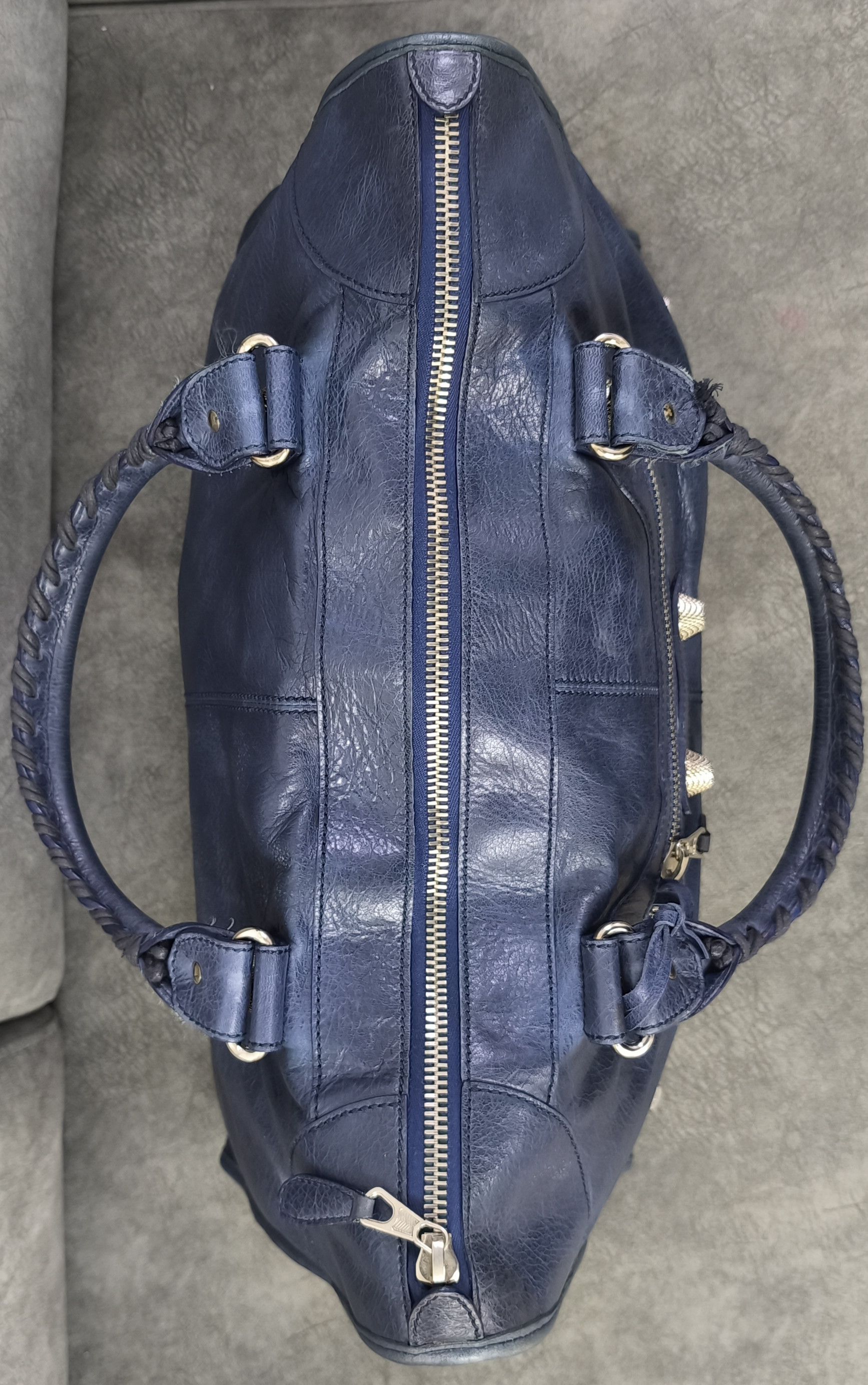 Balenciaga Balenciaga 2000s - Work City Motorcycle Bag Lambskin Size ONE SIZE - 7 Thumbnail