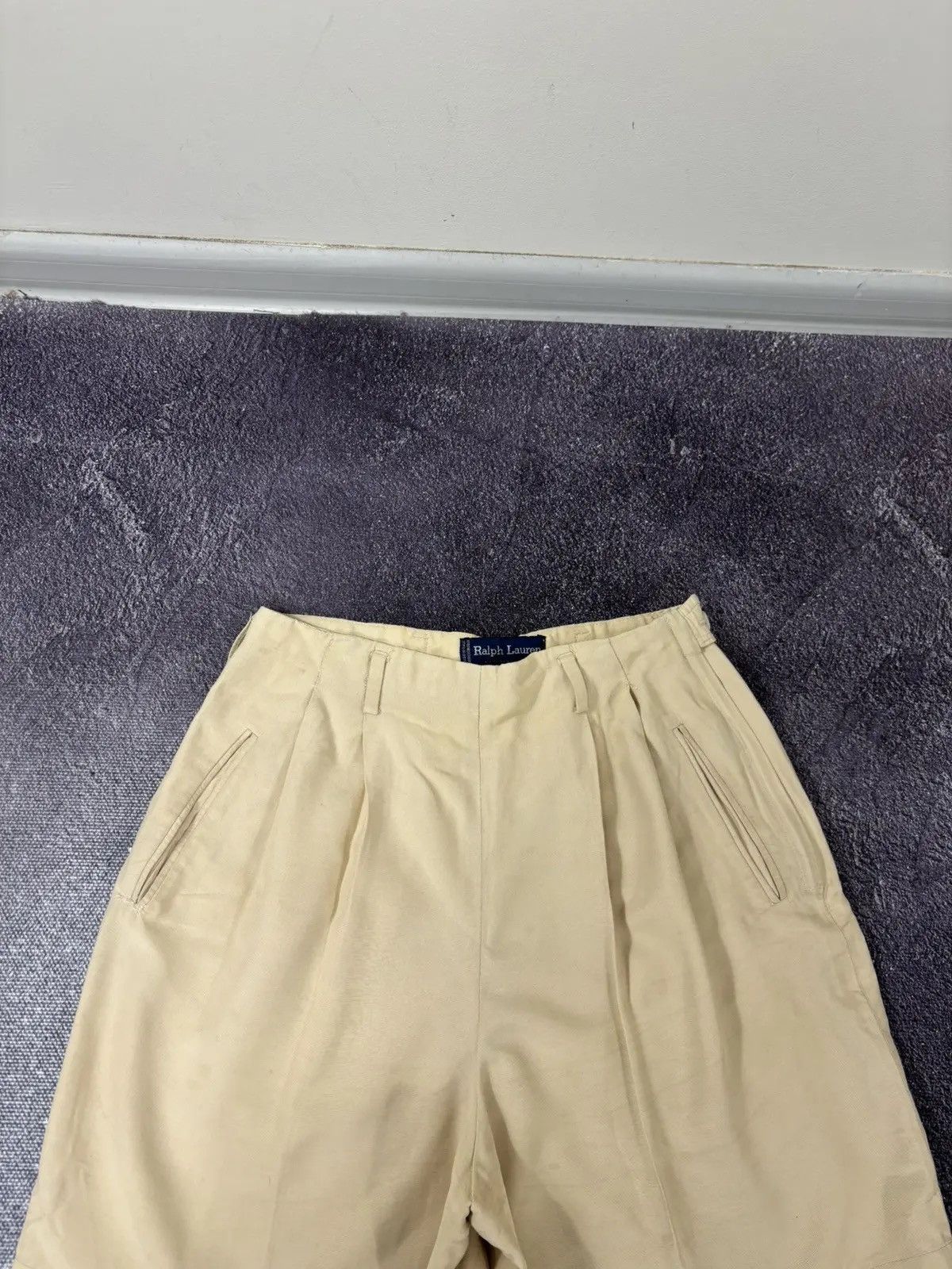Polo Ralph Lauren × Ralph Lauren × Vintage Vintage Ralph Lauren Women’s Casual Luxury Mini Shorts Size 28" / US 6 / IT 42 - 3 Thumbnail