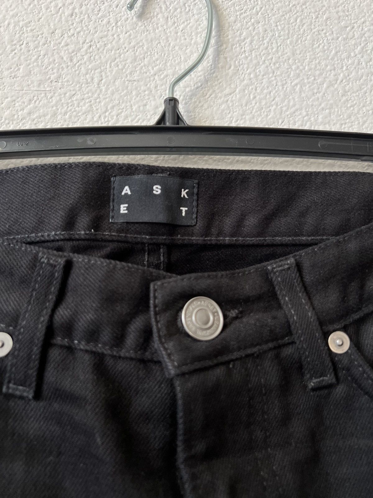 Asket Asket Black Jeans Size US 30 / EU 46 - 2 Thumbnail