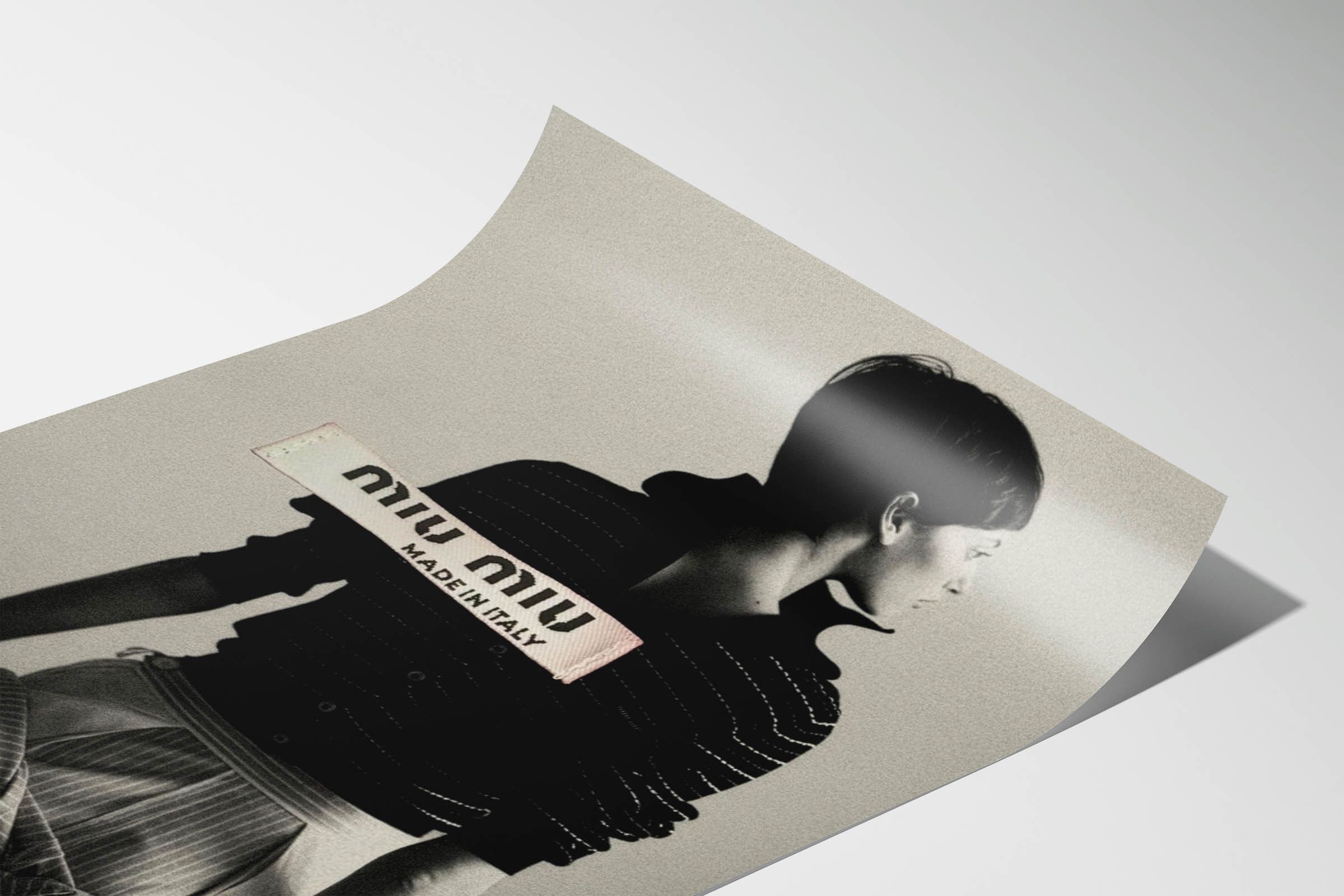 Miu Miu Miu Miu Coat Jacket Poster Magazine Vintage 1999 Book Size ONE SIZE - 5 Thumbnail