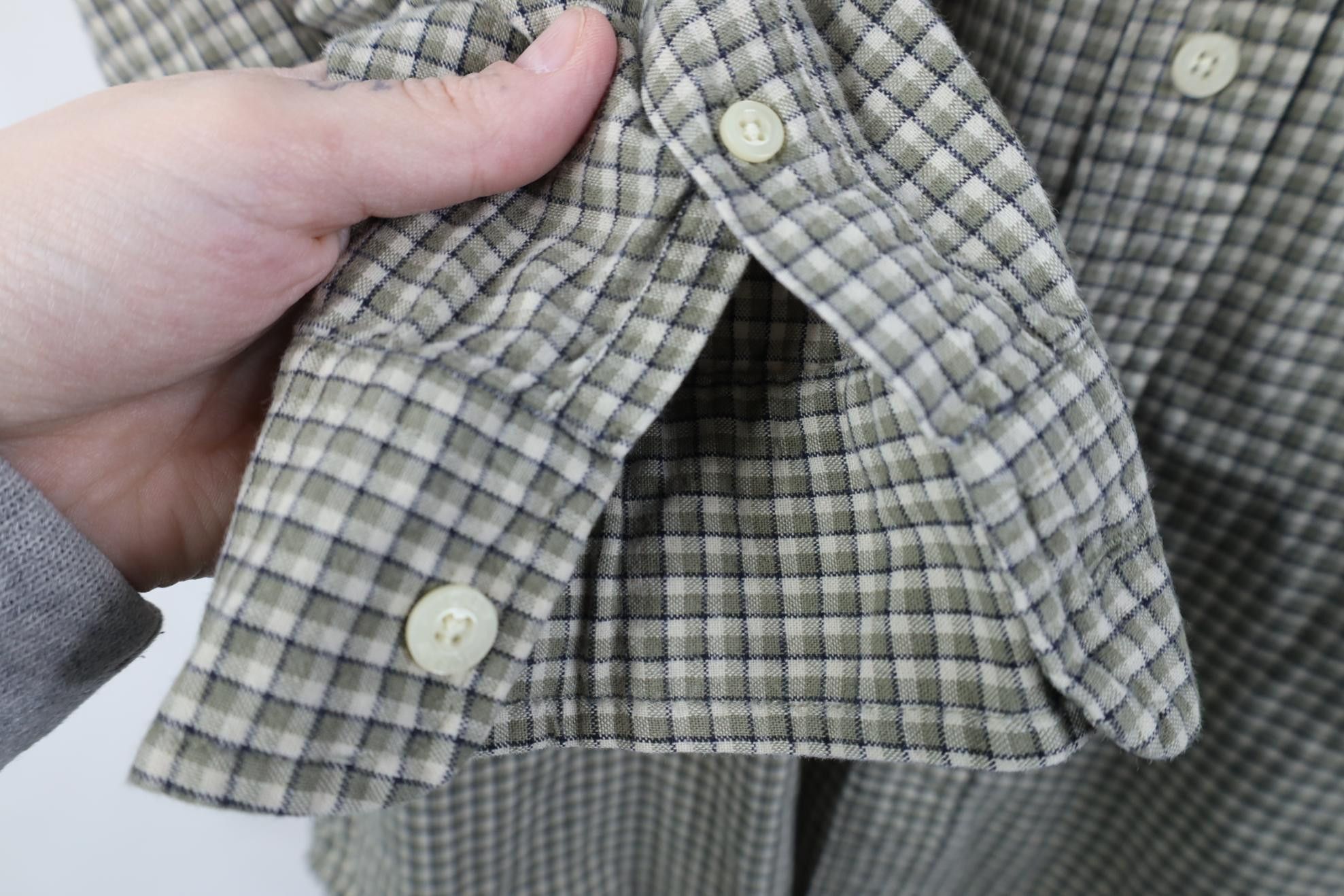 J.Crew Vintage 90s J Crew Flannel Collared Button Down Shirt Plaid Size US M / EU 48-50 / 2 - 5 Thumbnail