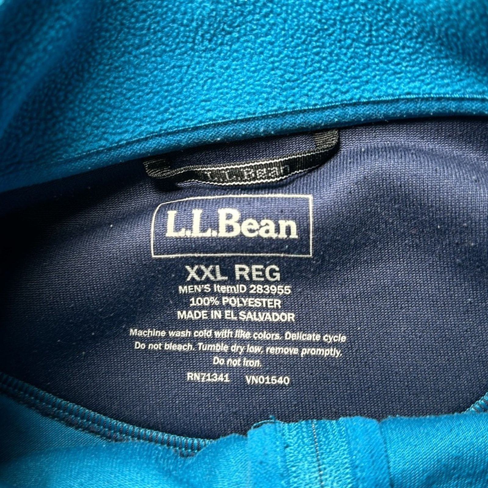L.L. Bean L.L. Bean Fleece Quarter Zip Pullover - 2XL Reg Size US XXL / EU 58 / 5 - 7 Thumbnail