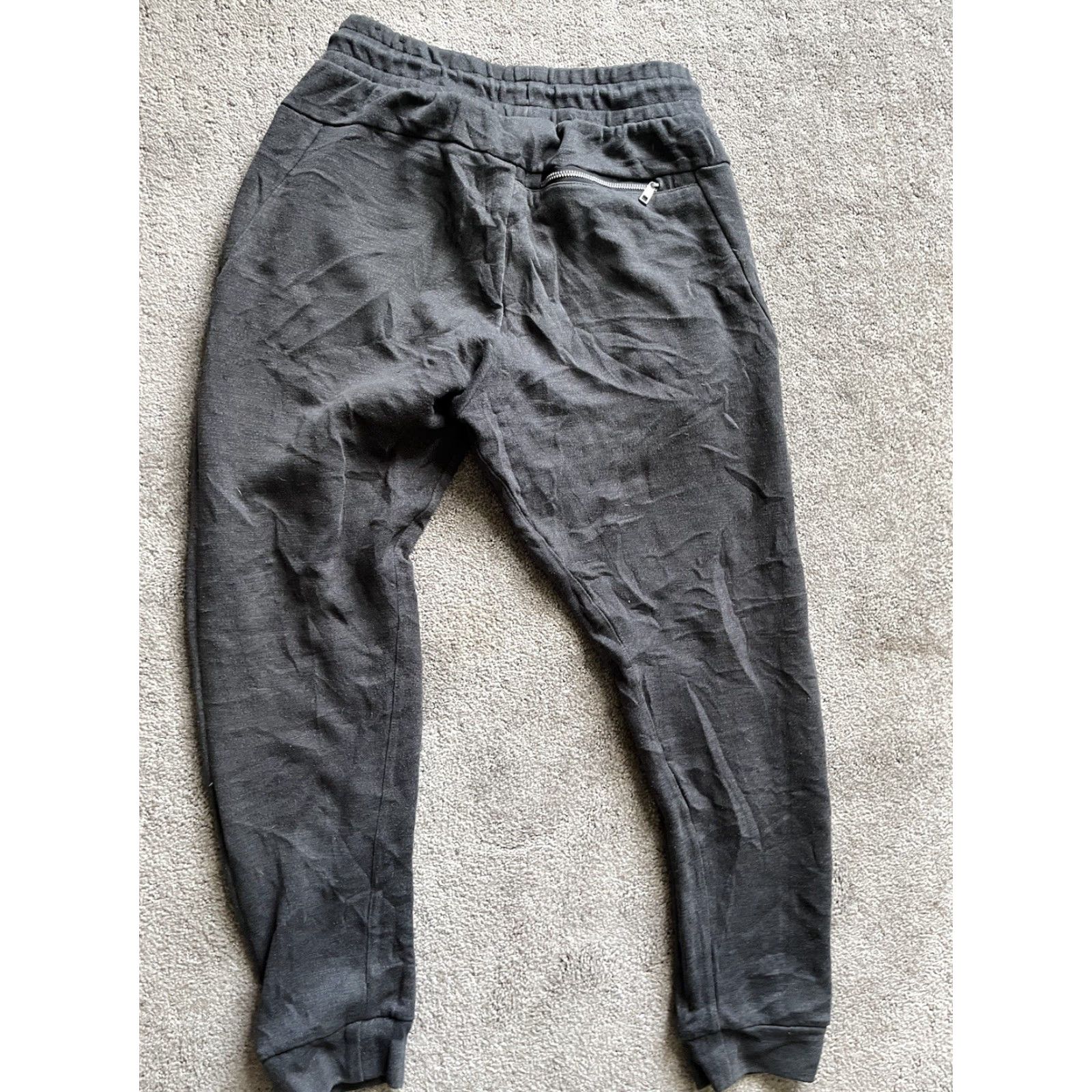 Nike Nike Sportswear Jogger Mens Small Gray Optic Tapered Sweatpants 928493 Fleece Size US 29 - 3 Thumbnail