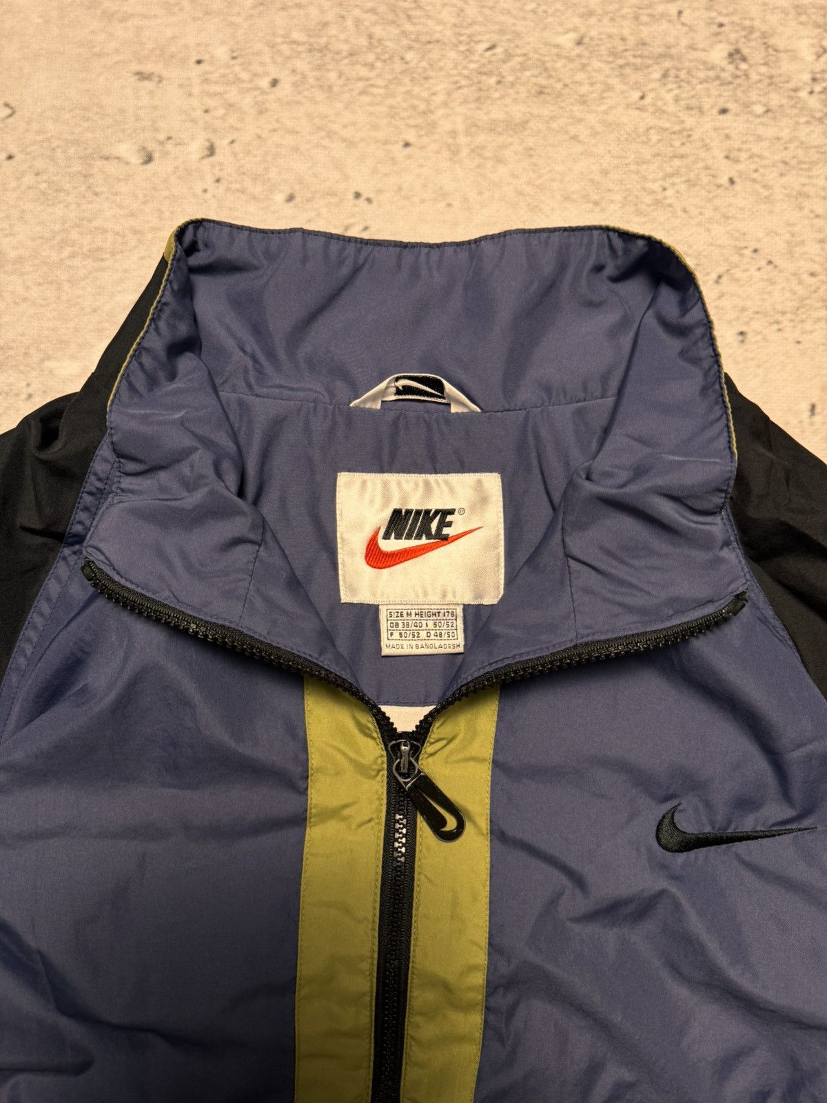Nike × Nike ACG NIKE VINTAGE DOUBLE LOGO OVERSIZE NYLON LIGHT JACKET Size US M / EU 48-50 / 2 - 6 Thumbnail