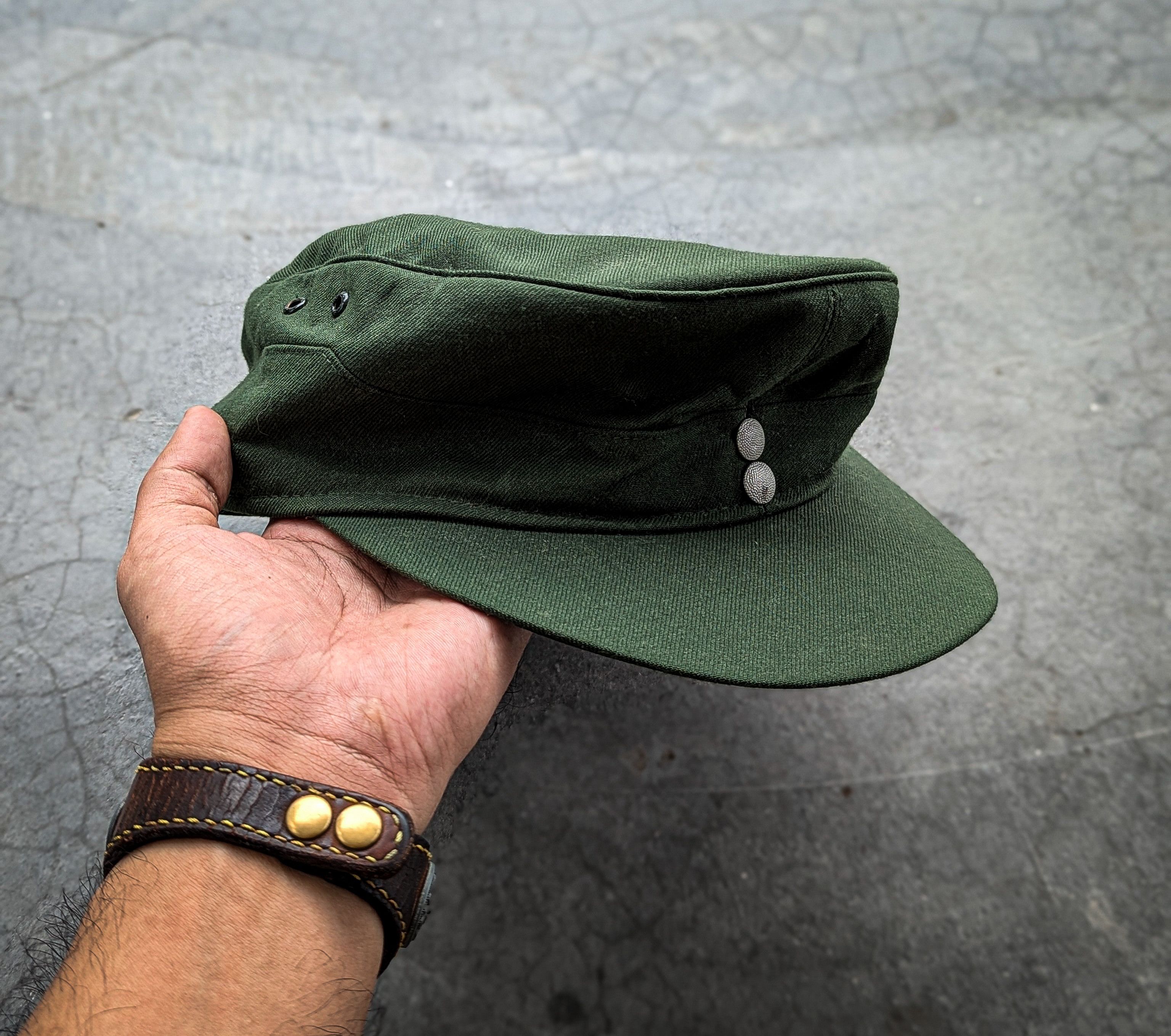 Vintage Vintage 80's WWII Alkero German Military Hat Size ONE SIZE - 1 Thumbnail