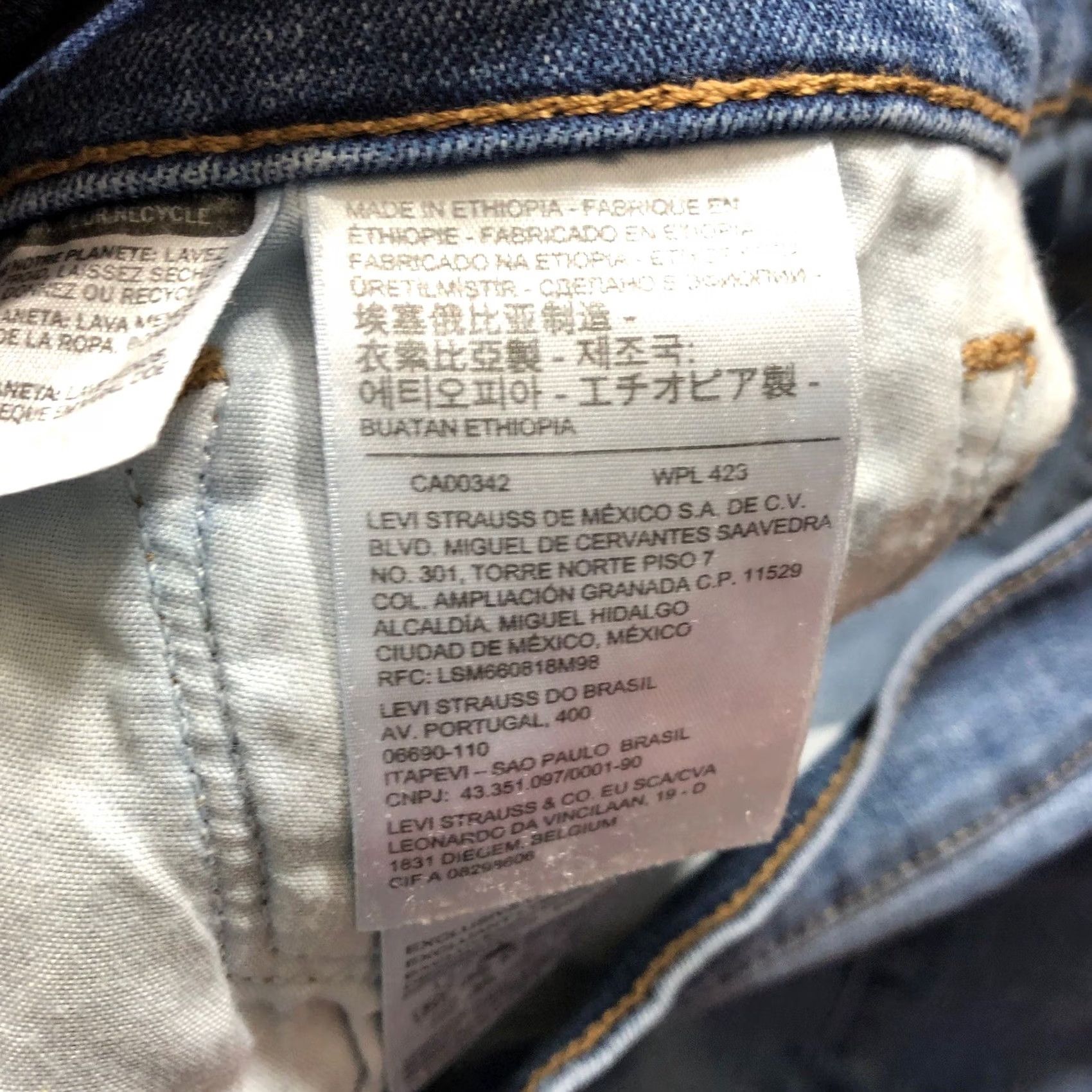 Levi's Levi's Jeans Womens Tag 14 x 32 Inseam Bootcut Medium Blue Denim Classic Size 36" / US 14 / IT 50 - 6 Thumbnail