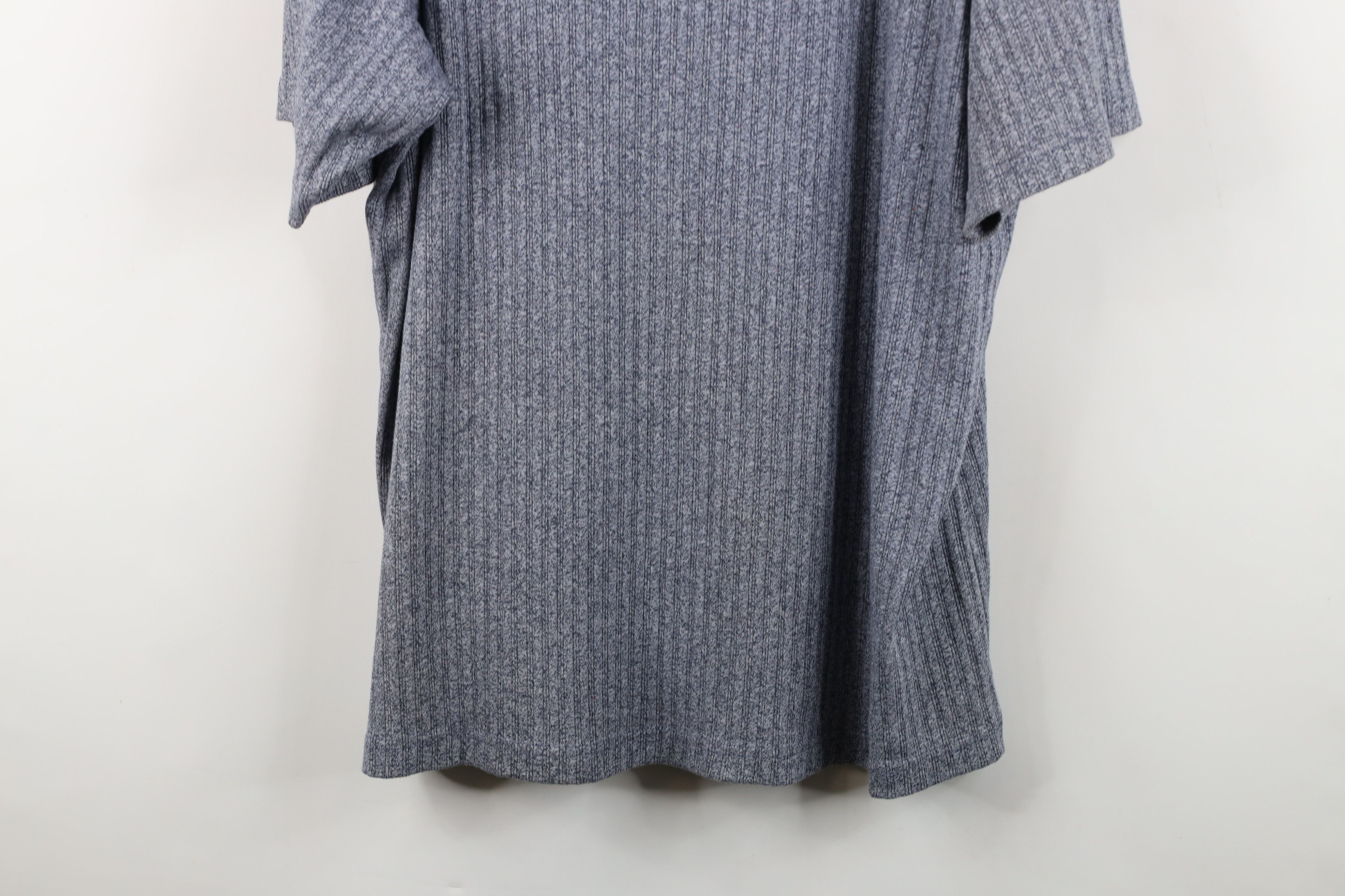 Vintage Vintage 90s Streetwear Fit Ribbed Knit Short Sleeve T-Shirt Size US XL / EU 56 / 4 - 3 Thumbnail