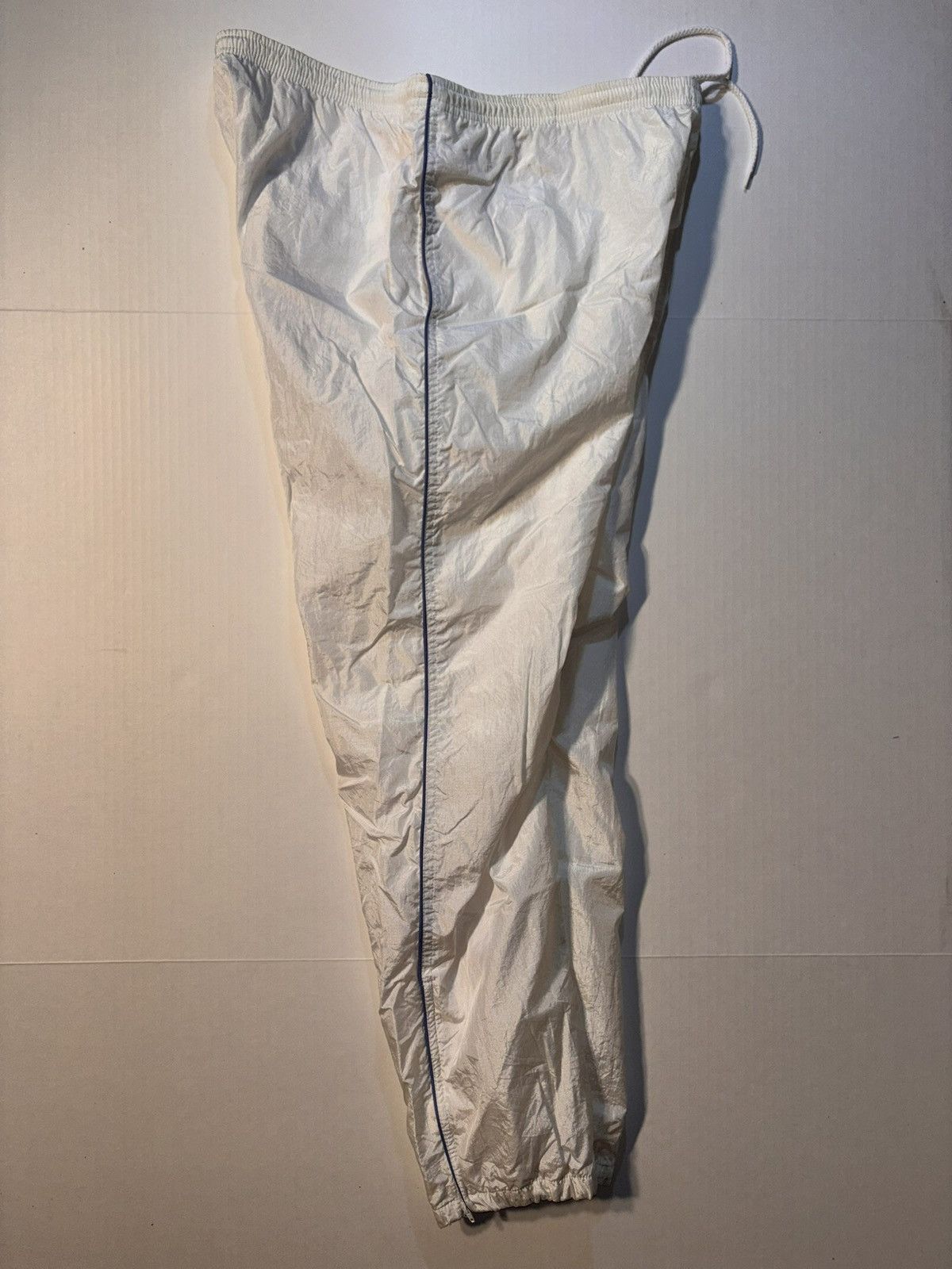 Nike Vtg Nike 90s USA White Tennis Windbreaker Nylon Track Pants Size US 27 - 4 Thumbnail