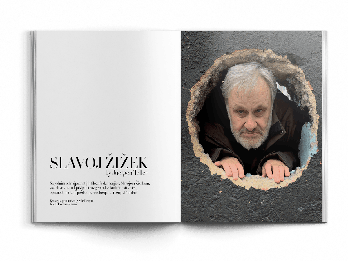 Vogue Vogue Adria May 2026 #23 Slavoj Zizek Cover Size ONE SIZE - 2 Thumbnail